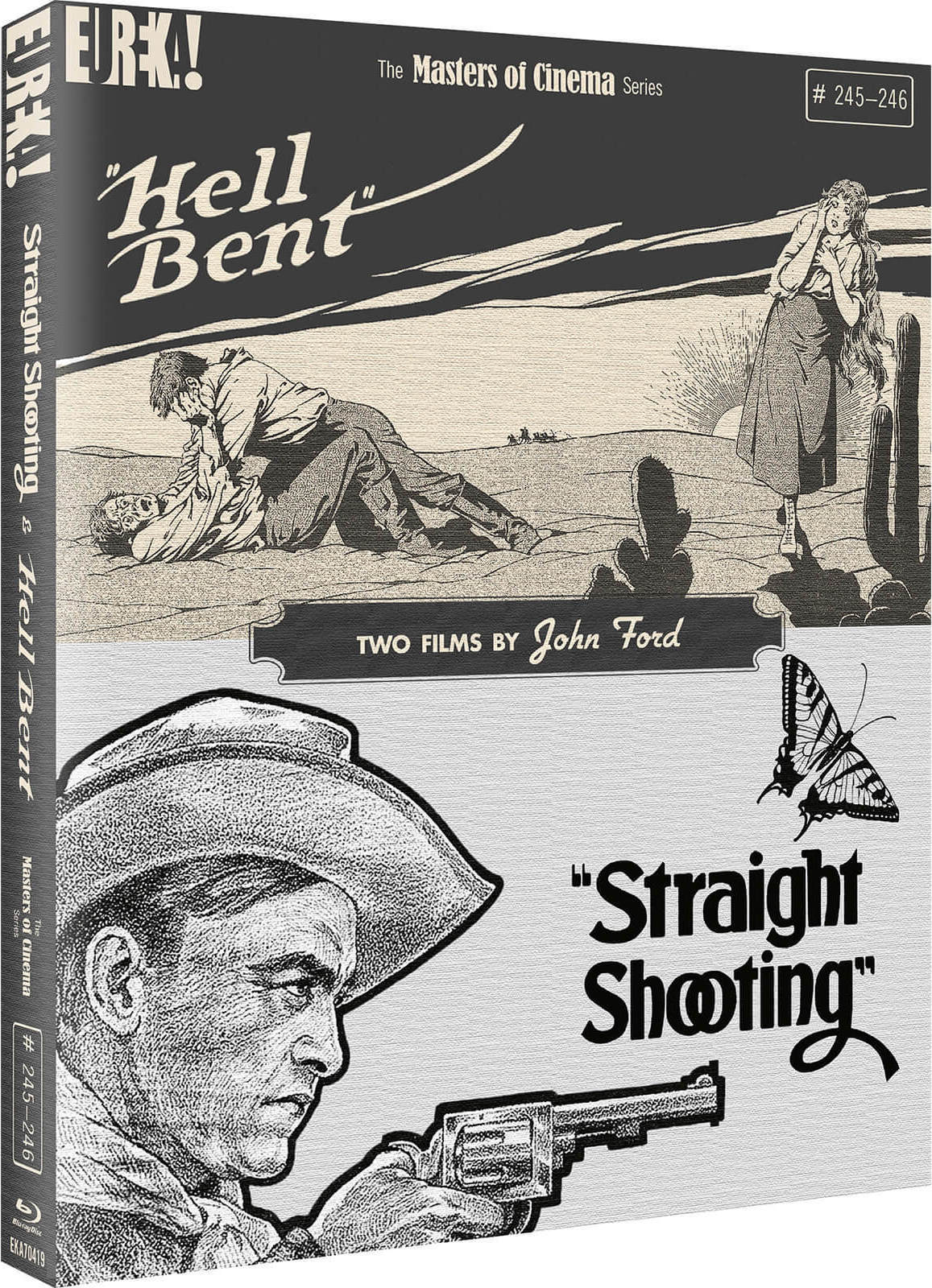STRAIGHT SHOOTING / HELL BENT (REGION B IMPORT - LIMITED EDITION) BLU-RAY