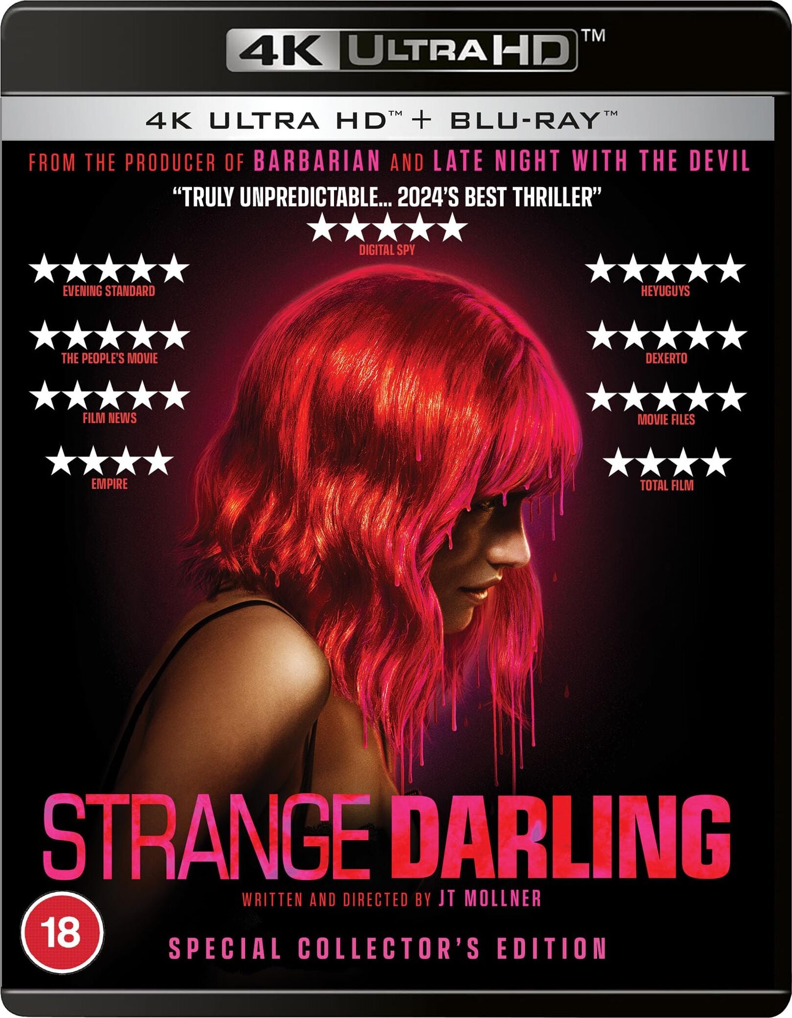 STRANGE DARLING (REGION FREE/B IMPORT) 4K UHD/BLU-RAY [PRE-ORDER]