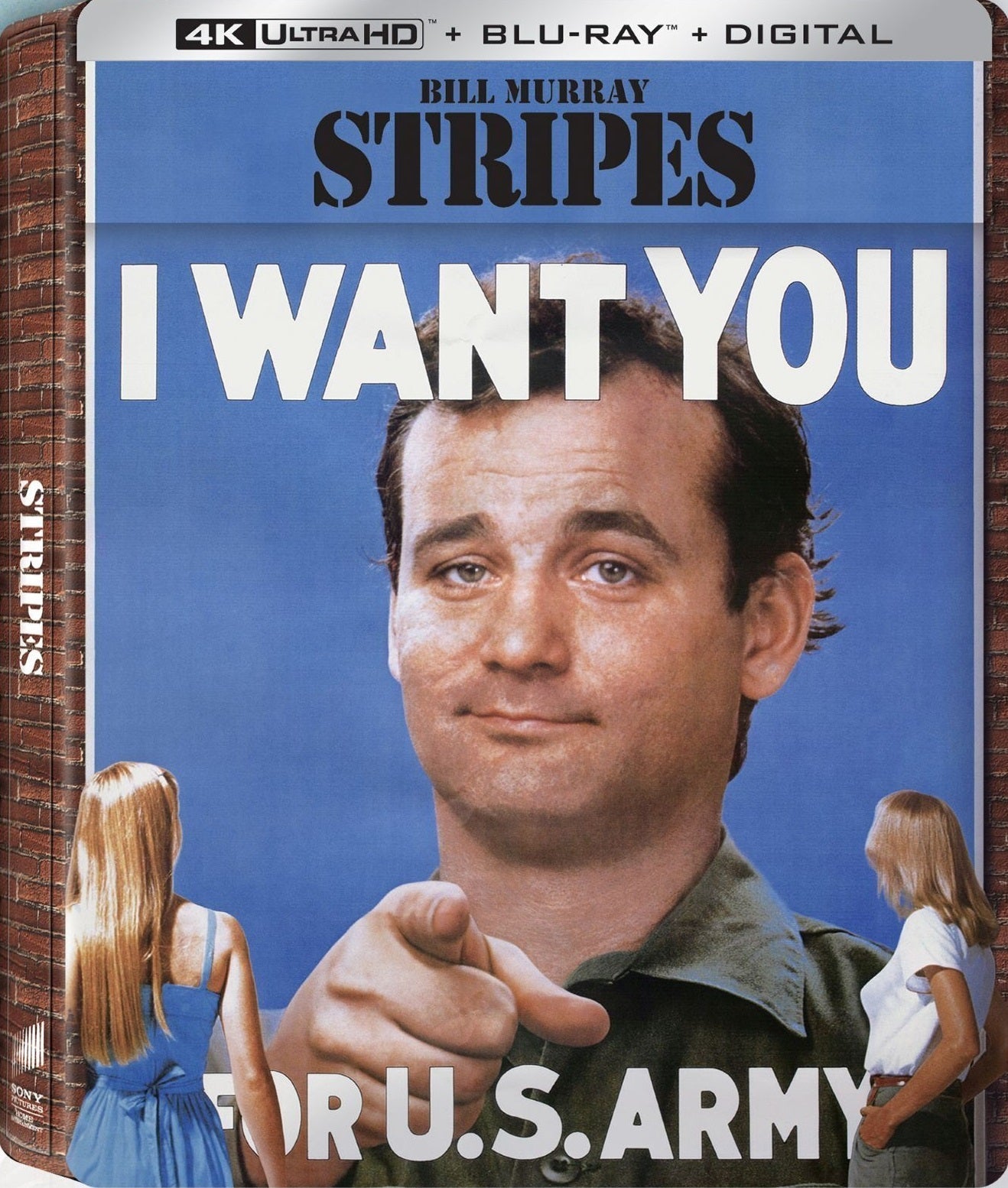 STRIPES (LIMITED EDITION) 4K UHD/BLU-RAY STEELBOOK