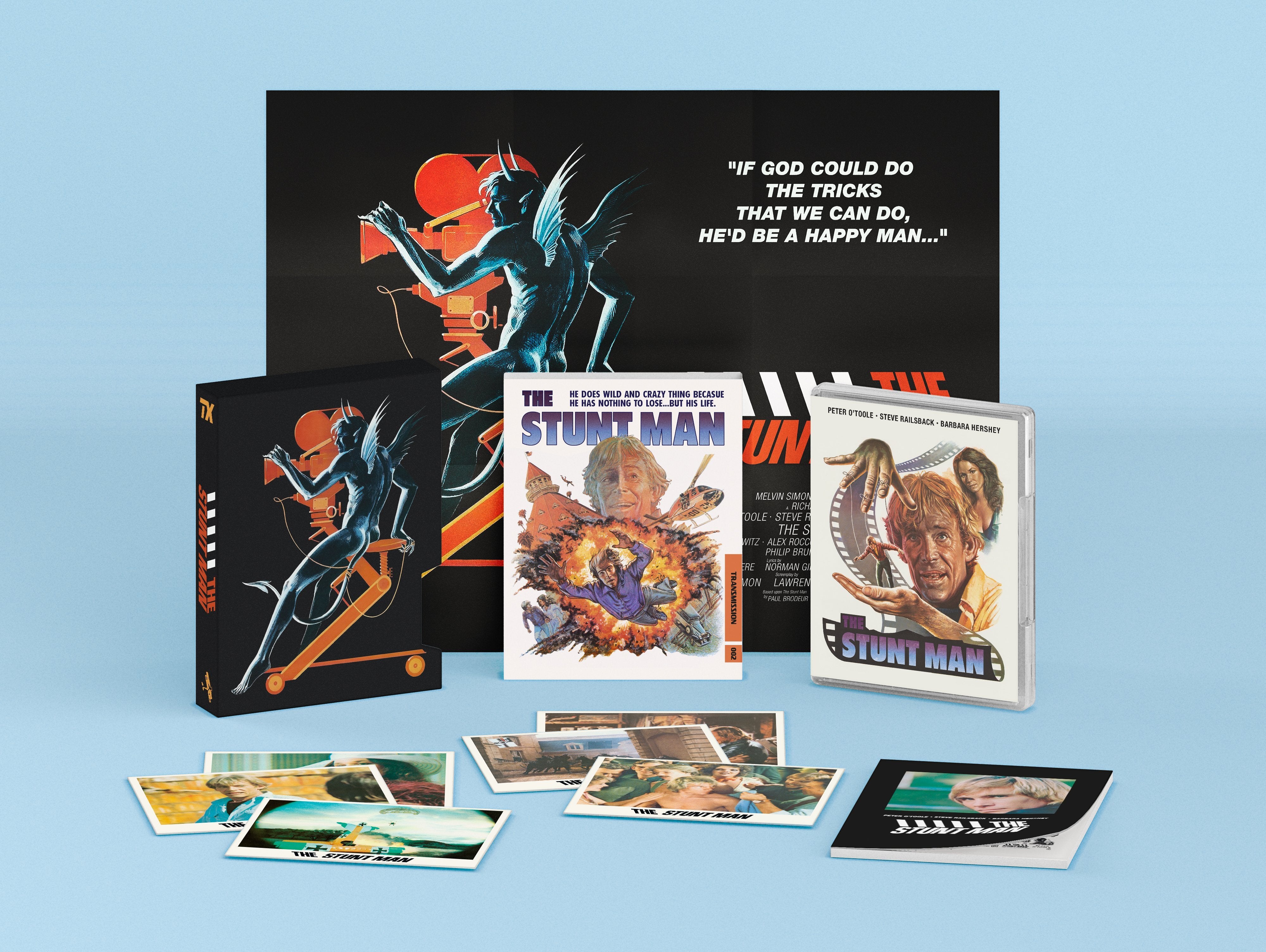 THE STUNT MAN (REGION FREE - LIMITED EDITION) 4K UHD/BLU-RAY [PRE-ORDER]