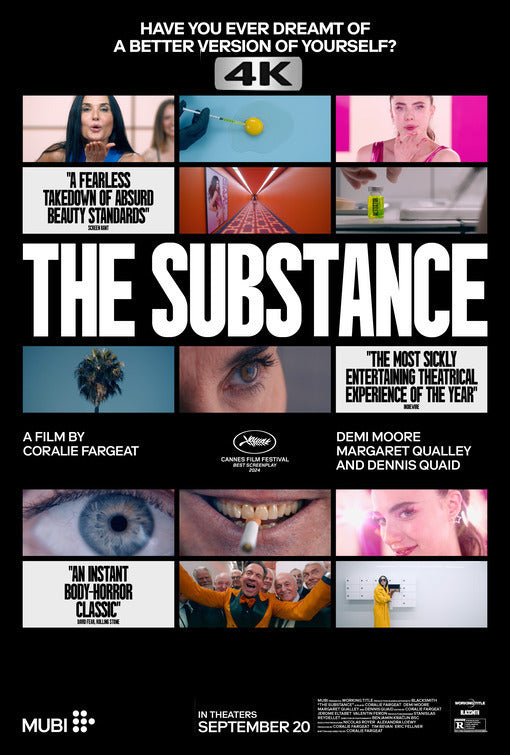 THE SUBSTANCE 4K UHD/BLU-RAY [PRE-ORDER]