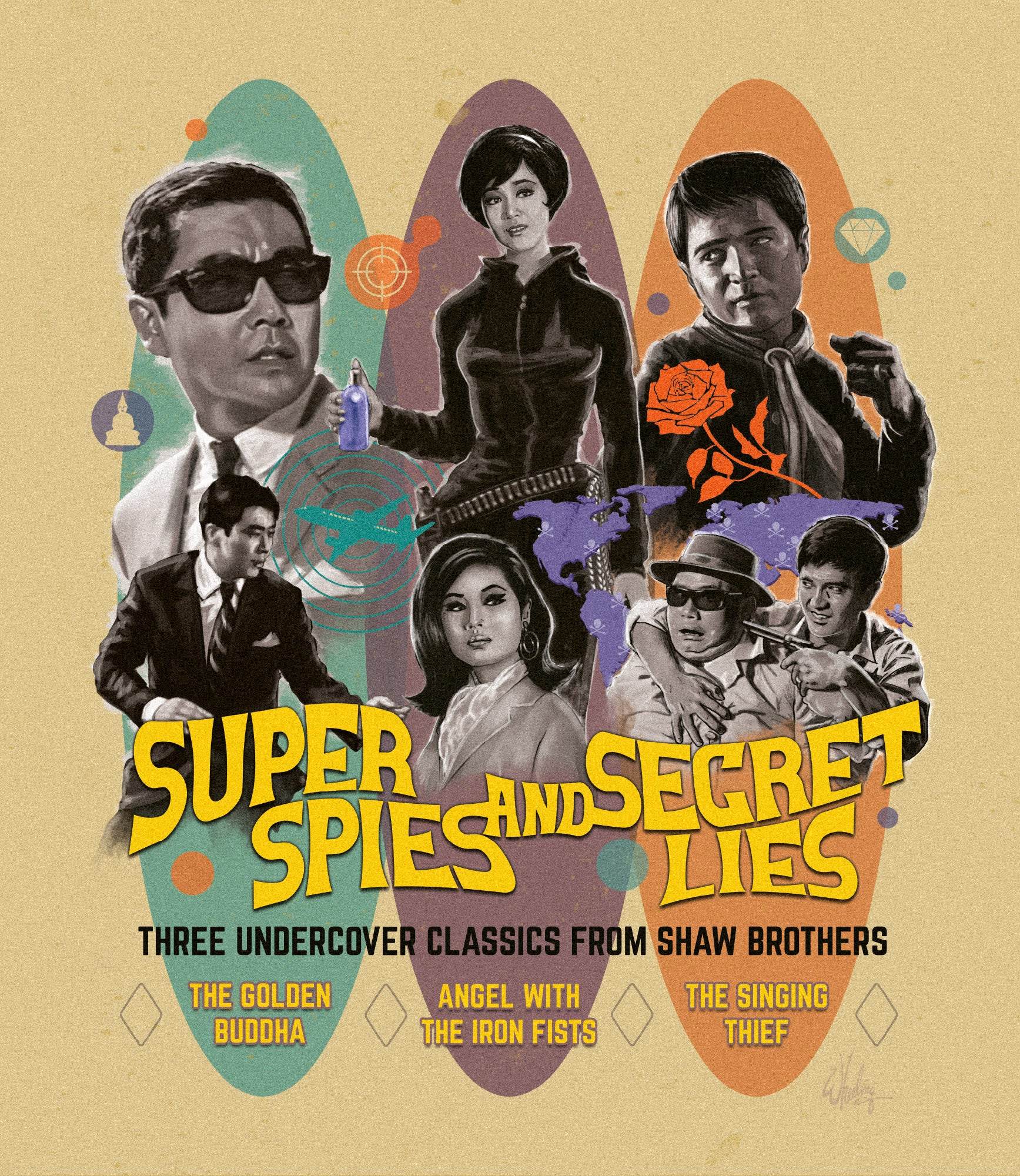 SUPER SPIES AND SECRET LIES (LIMITED EDITION) BLU-RAY