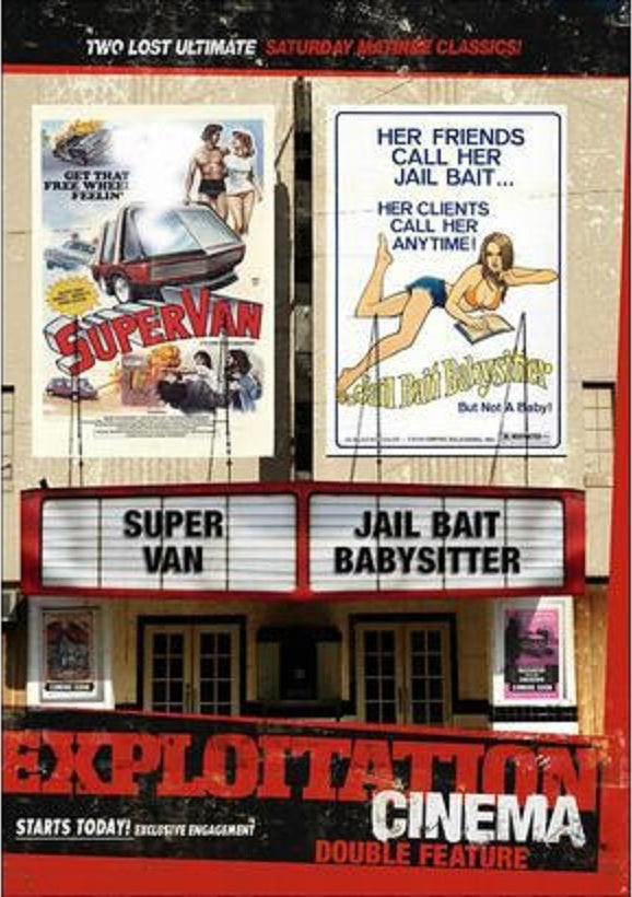 SUPERVAN / JAILBAIT BABYSITTER DVD