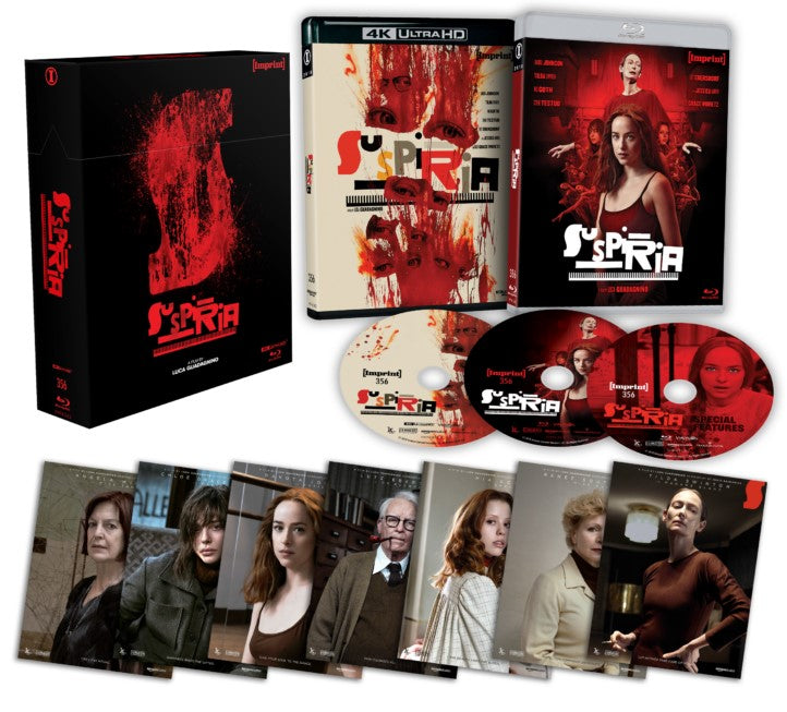 SUSPIRIA (2018) (REGION FREE IMPORT - LIMITED EDITION) 4K UHD/BLU-RAY [PRE-ORDER]