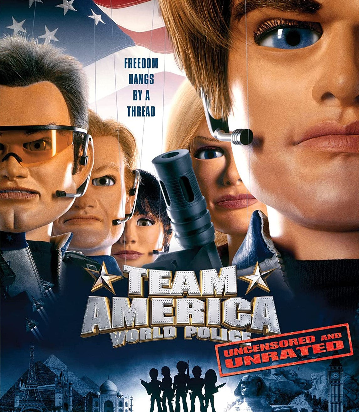 TEAM AMERICA: WORLD POLICE BLU-RAY