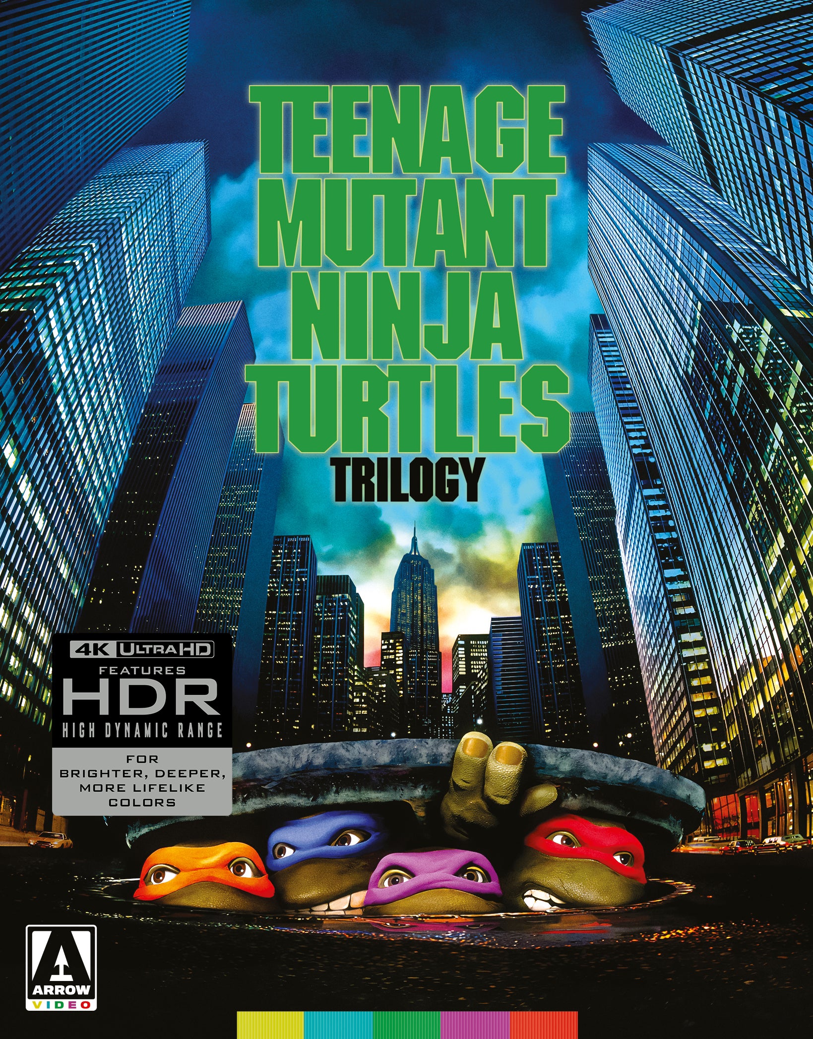TEENAGE MUTANT NINJA TURTLES TRILOGY (LIMITED EDITION) 4K UHD [PRE-ORDER]