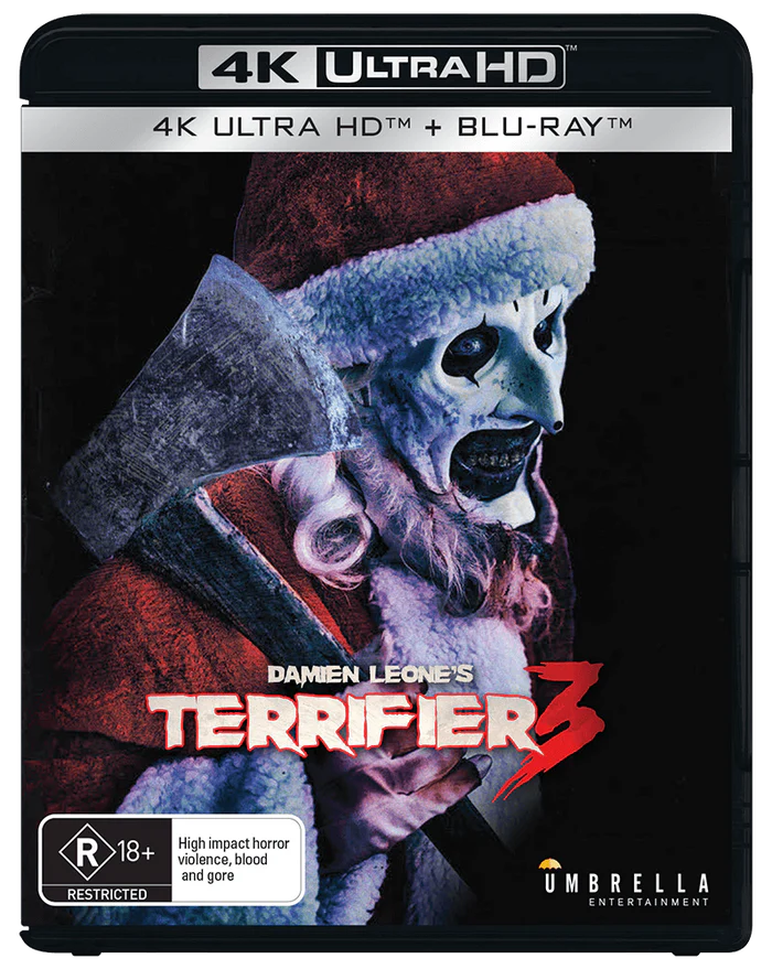 TERRIFIER 4-FILM COLLECTION (REGION FREE IMPORT) 4K UHD/BLU-RAY