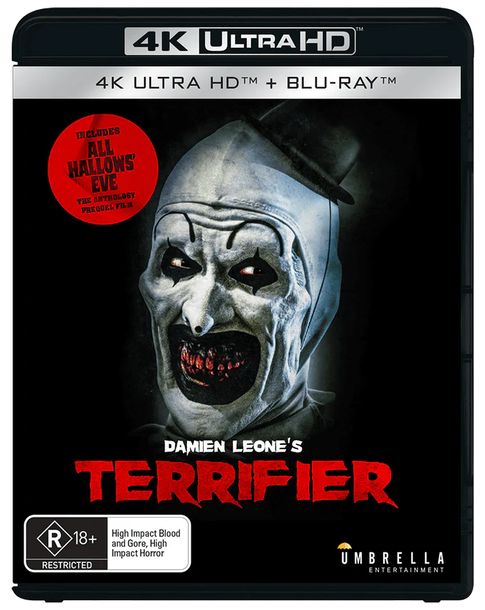 TERRIFIER 4-FILM COLLECTION (REGION FREE IMPORT) 4K UHD/BLU-RAY