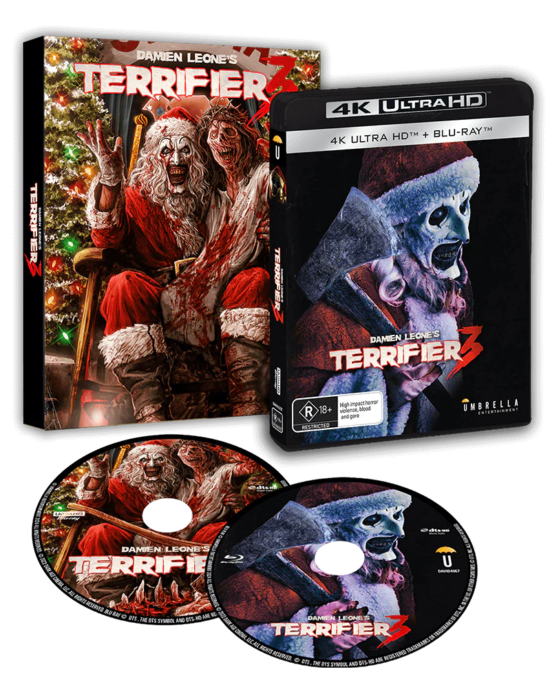 ART ATTACK: TERRIFIER COLLECTOR'S EDITION BOX SET (REGION FREE IMPORT - LIMITED EDITION) 4K UHD/BLU-RAY