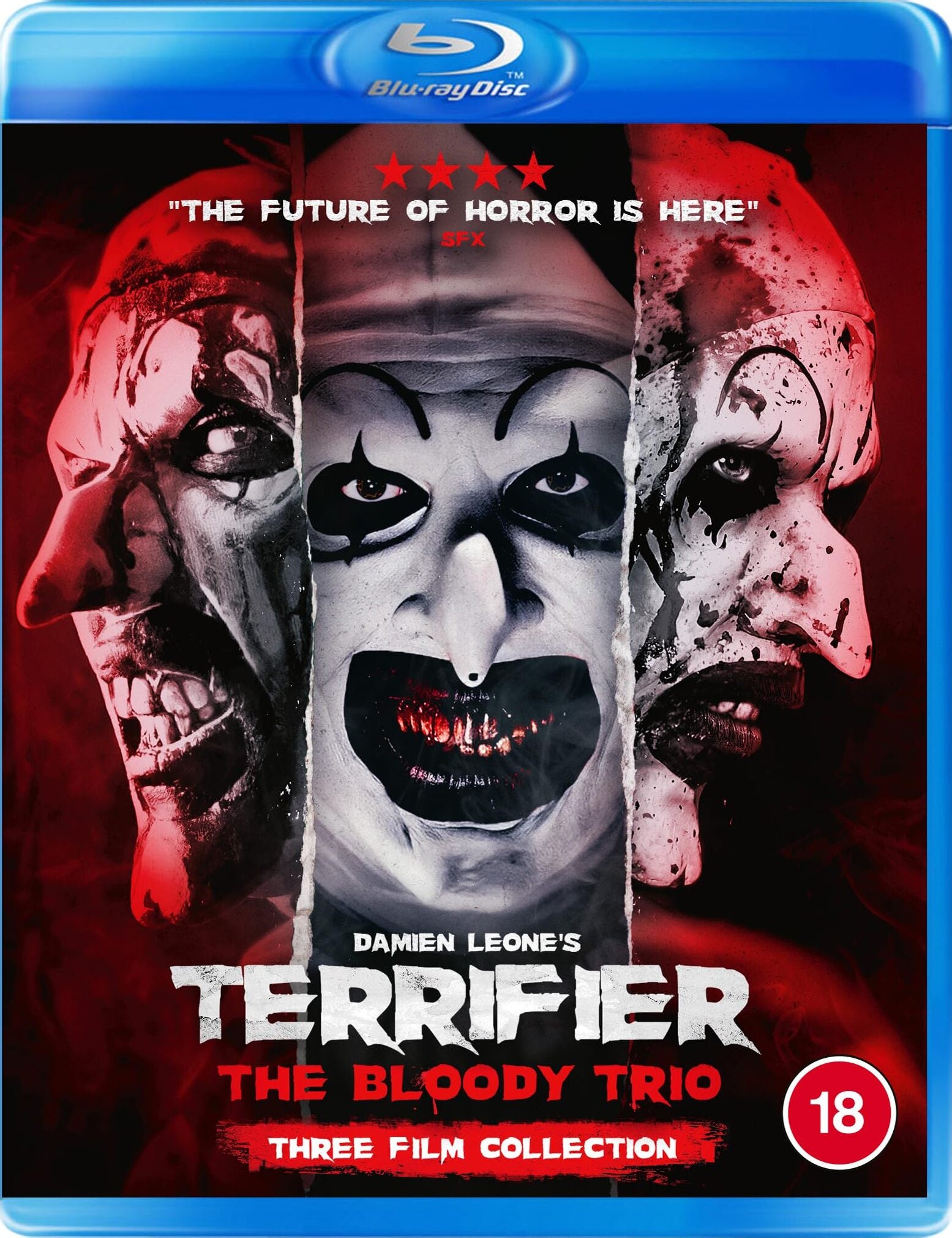 TERRIFIER: THE BLOODY TRIO (REGION B IMPORT) BLU-RAY [PRE-ORDER]