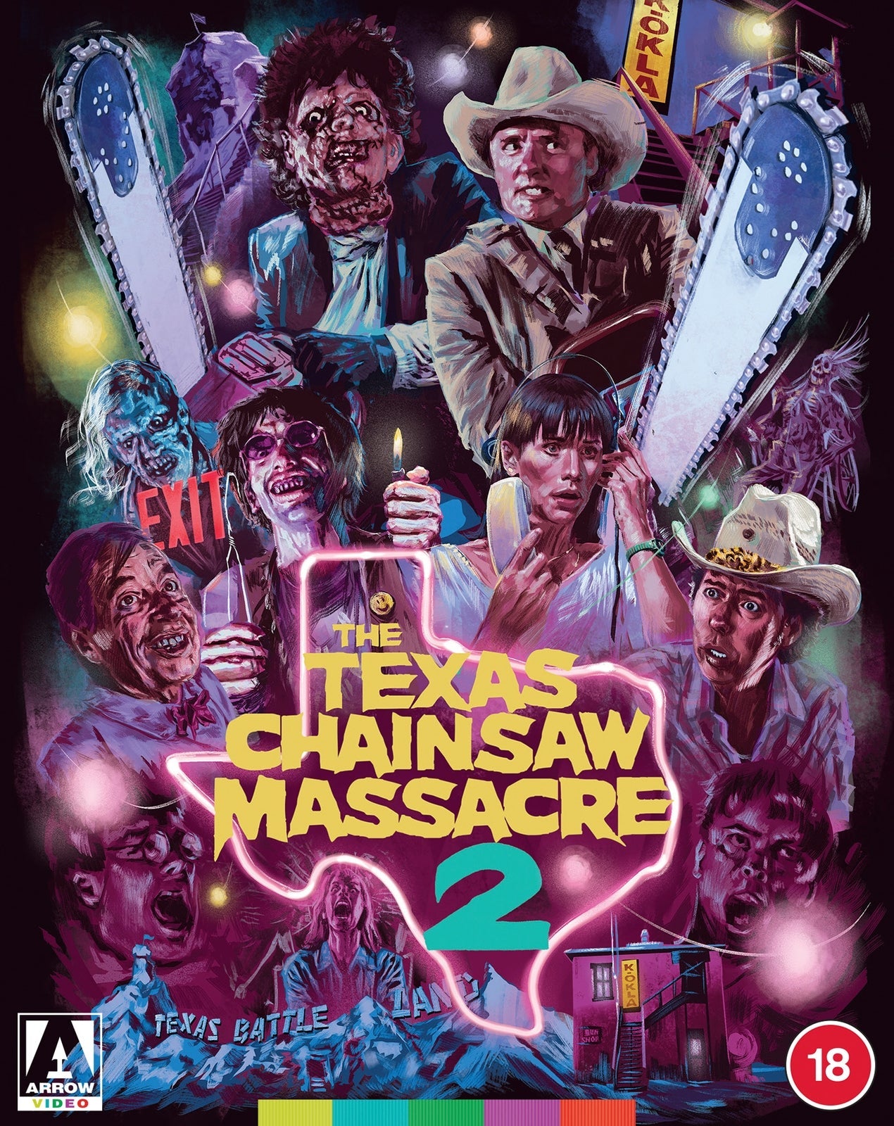 THE TEXAS CHAINSAW MASSACRE 2 (REGION B IMPORT - LIMITED EDITION) BLU-RAY [PRE-ORDER]