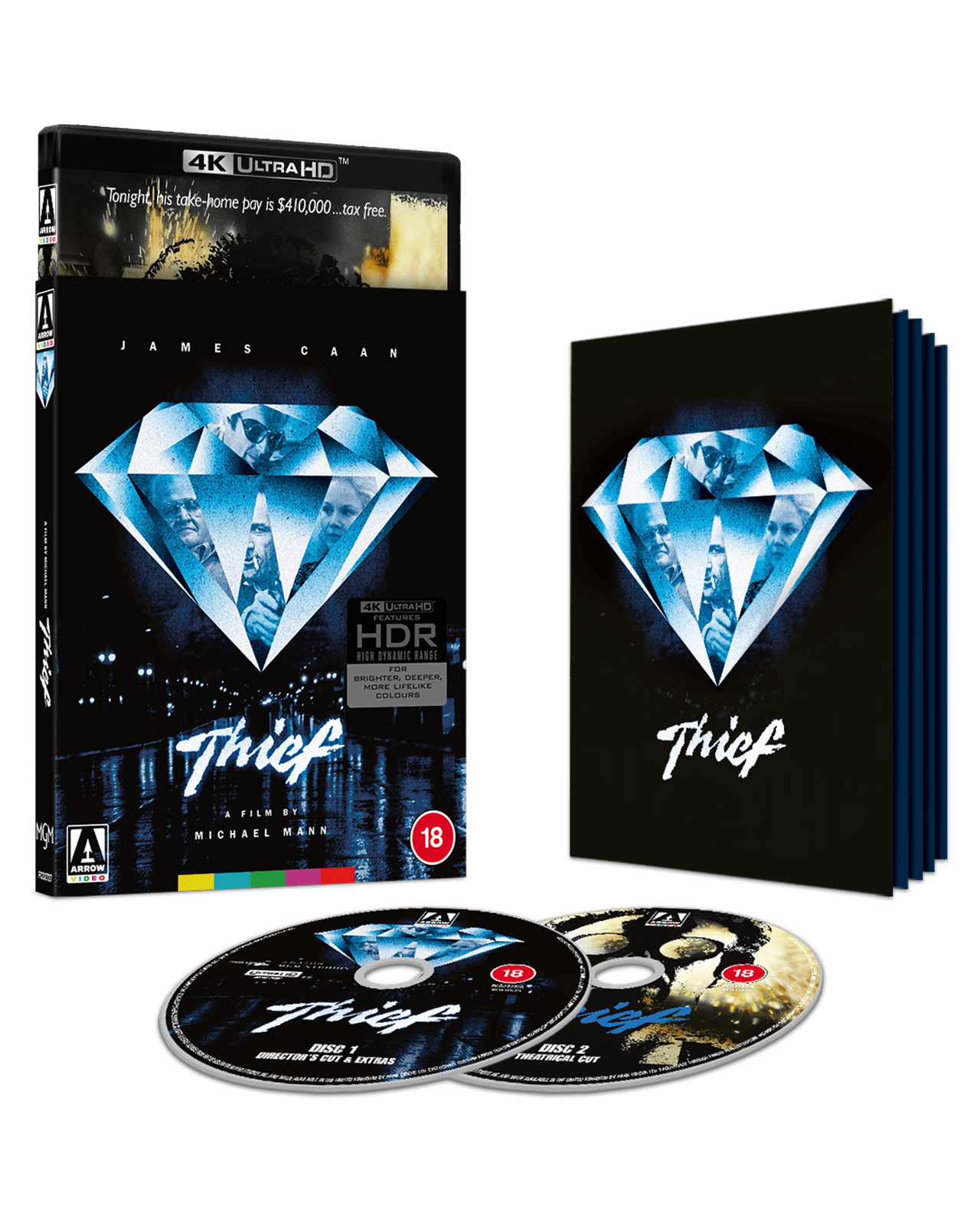THIEF (REGION FREE/B IMPORT - LIMITED EDITION) 4K UHD