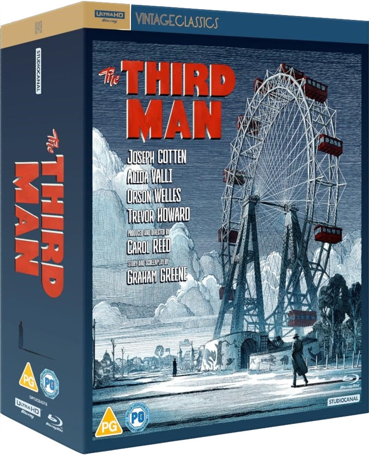 THE THIRD MAN (REGION FREE/B IMPORT - LIMITED EDITION) 4K UHD/BLU-RAY [PRE-ORDER]