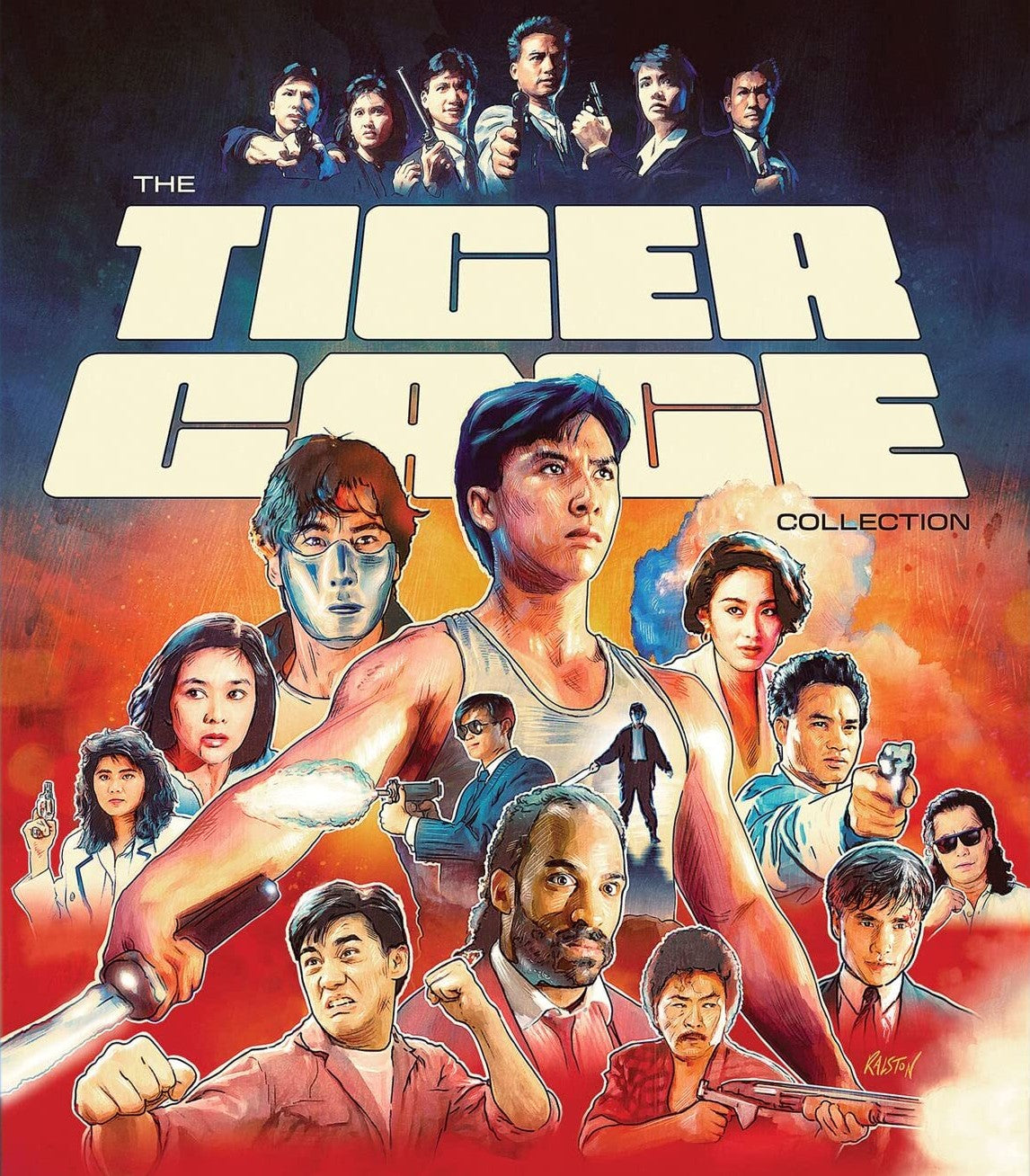 THE TIGER CAGE COLLECTION BLU-RAY [SCRATCH AND DENT]