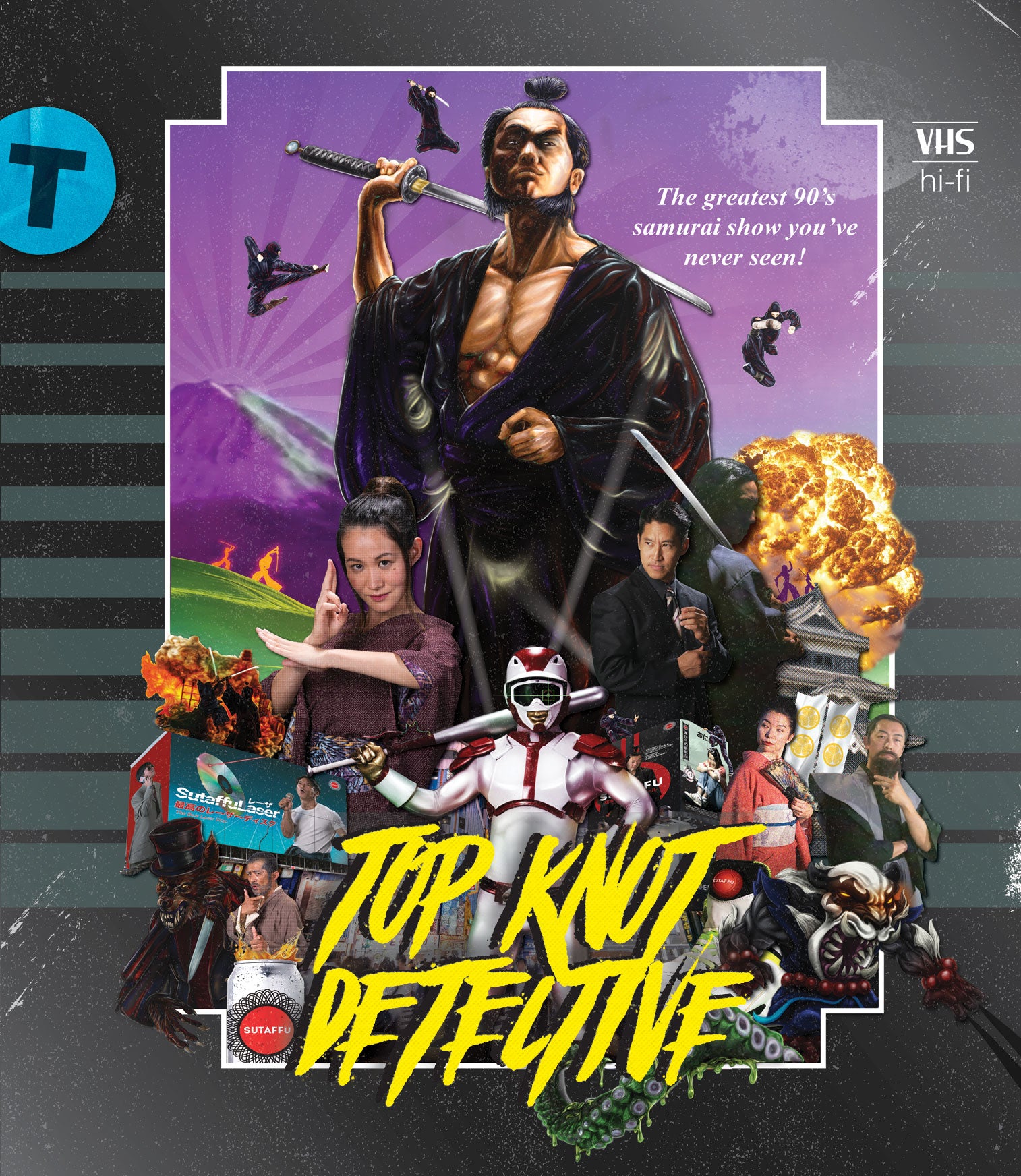 TOP KNOT DETECTIVE BLU-RAY/CD