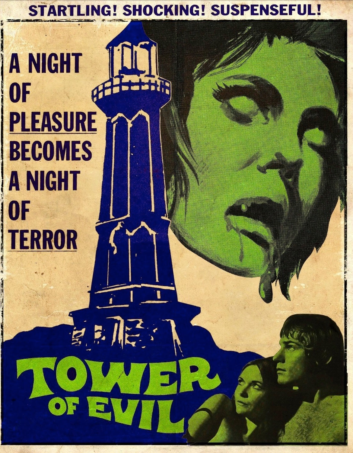 TOWER OF EVIL DVD