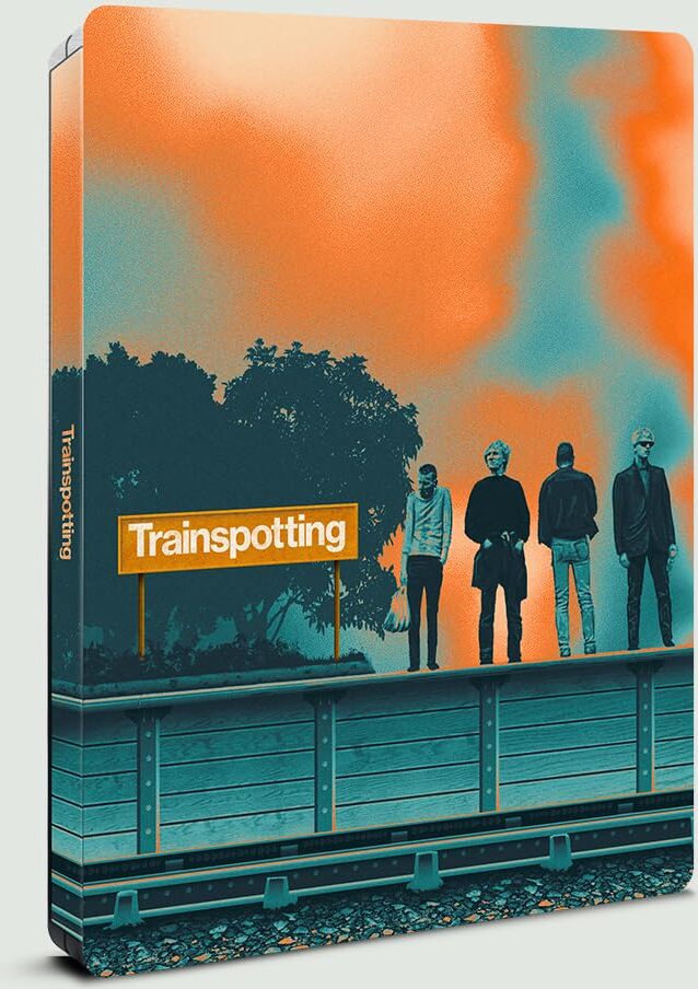 TRAINSPOTTING (REGION FREE/B IMPORT - LIMITED EDITION) 4K UHD/BLU-RAY STEELBOOK