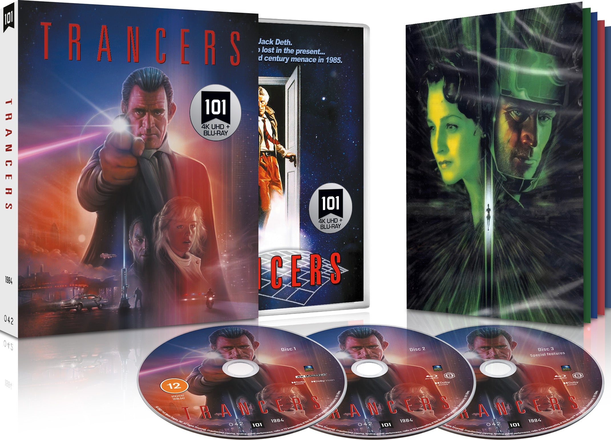 TRANCERS (REGION FREE/B IMPORT - LIMITED EDITION) 4K UHD/BLU-RAY [PRE-ORDER]