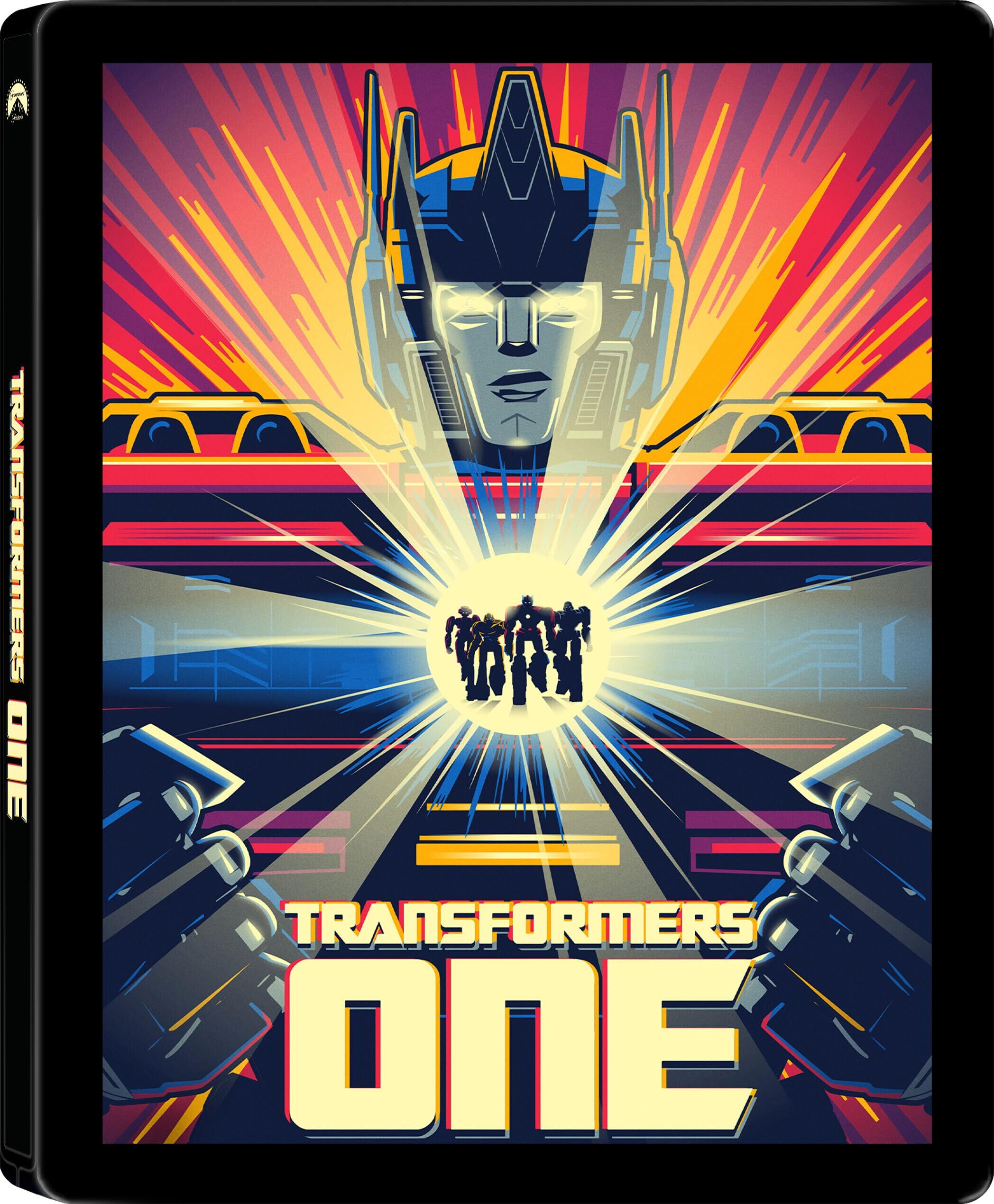 TRANSFORMERS ONE (LIMITED EDITION) 4K UHD/BLU-RAY STEELBOOK [PRE-ORDER]