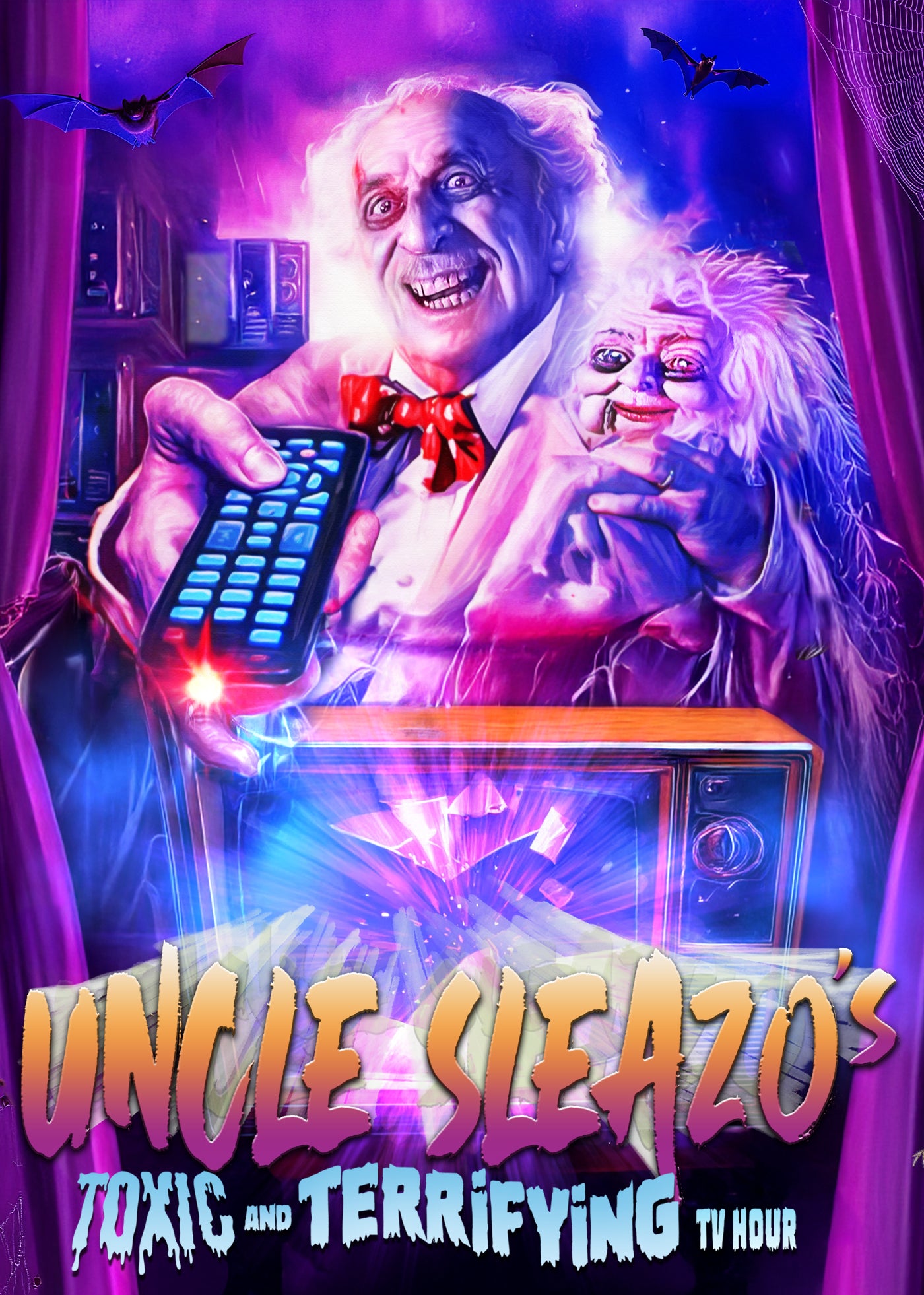 UNCLE SLEAZO'S TOXIC AND TERRIFYING TV HOUR DVD [PRE-ORDER]