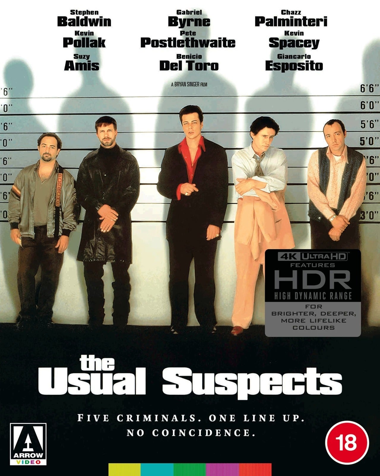 THE USUAL SUSPECTS (REGION FREE IMPORT - LIMITED EDITION) 4K UHD [PRE-ORDER]