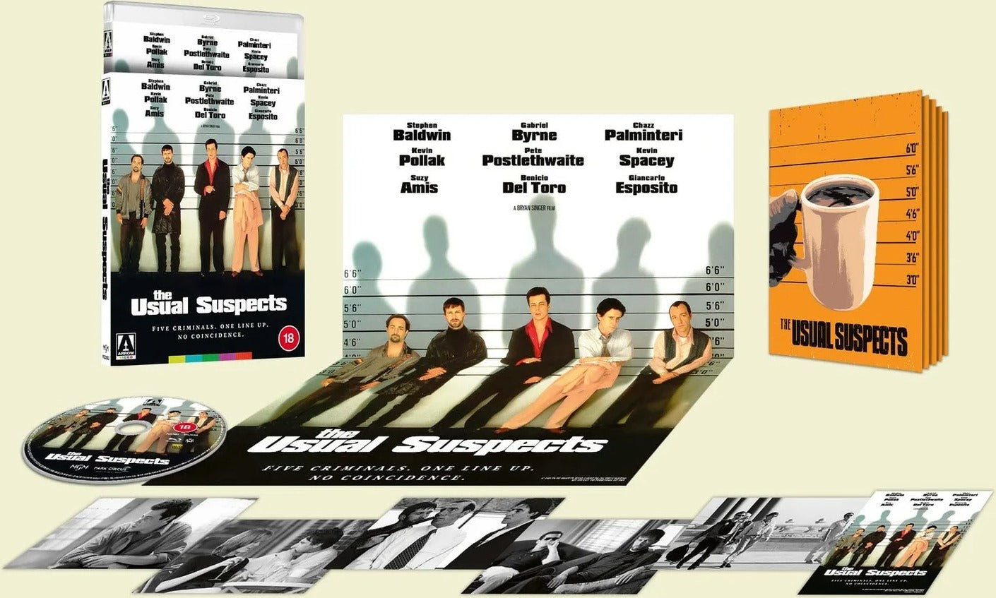 THE USUAL SUSPECTS (REGION B IMPORT - LIMITED EDITION) BLU-RAY [PRE-ORDER]