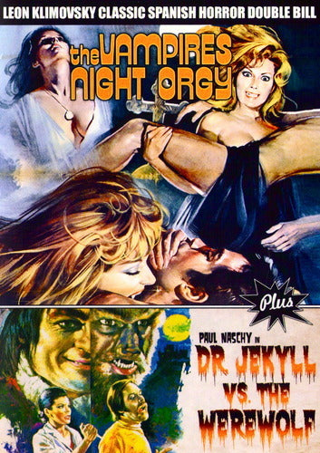 THE VAMPIRES NIGHT ORGY / DR JEKYLL VS THE WEREWOLF DVD