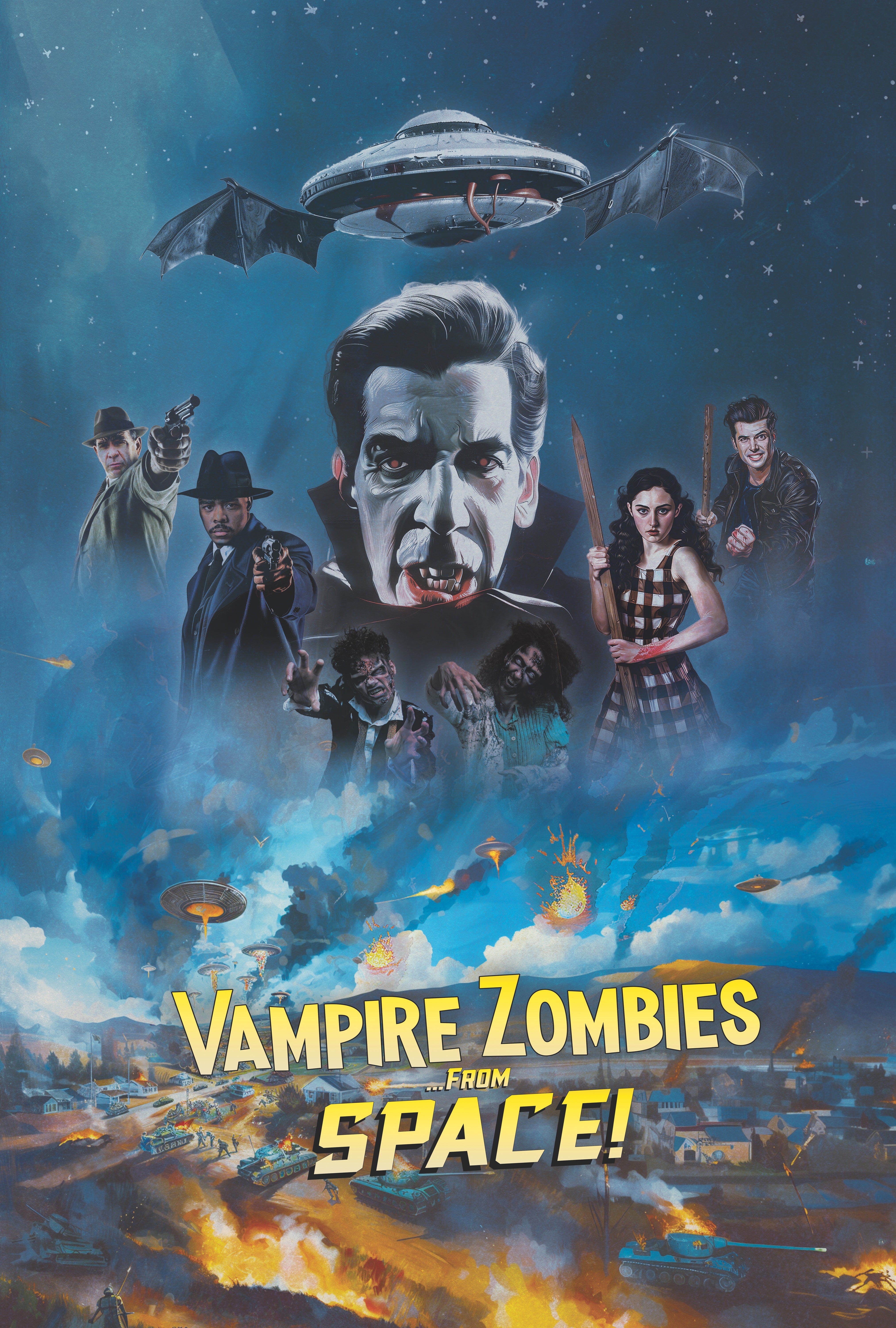 VAMPIRE ZOMBIES FROM SPACE BLU-RAY [PRE-ORDER]