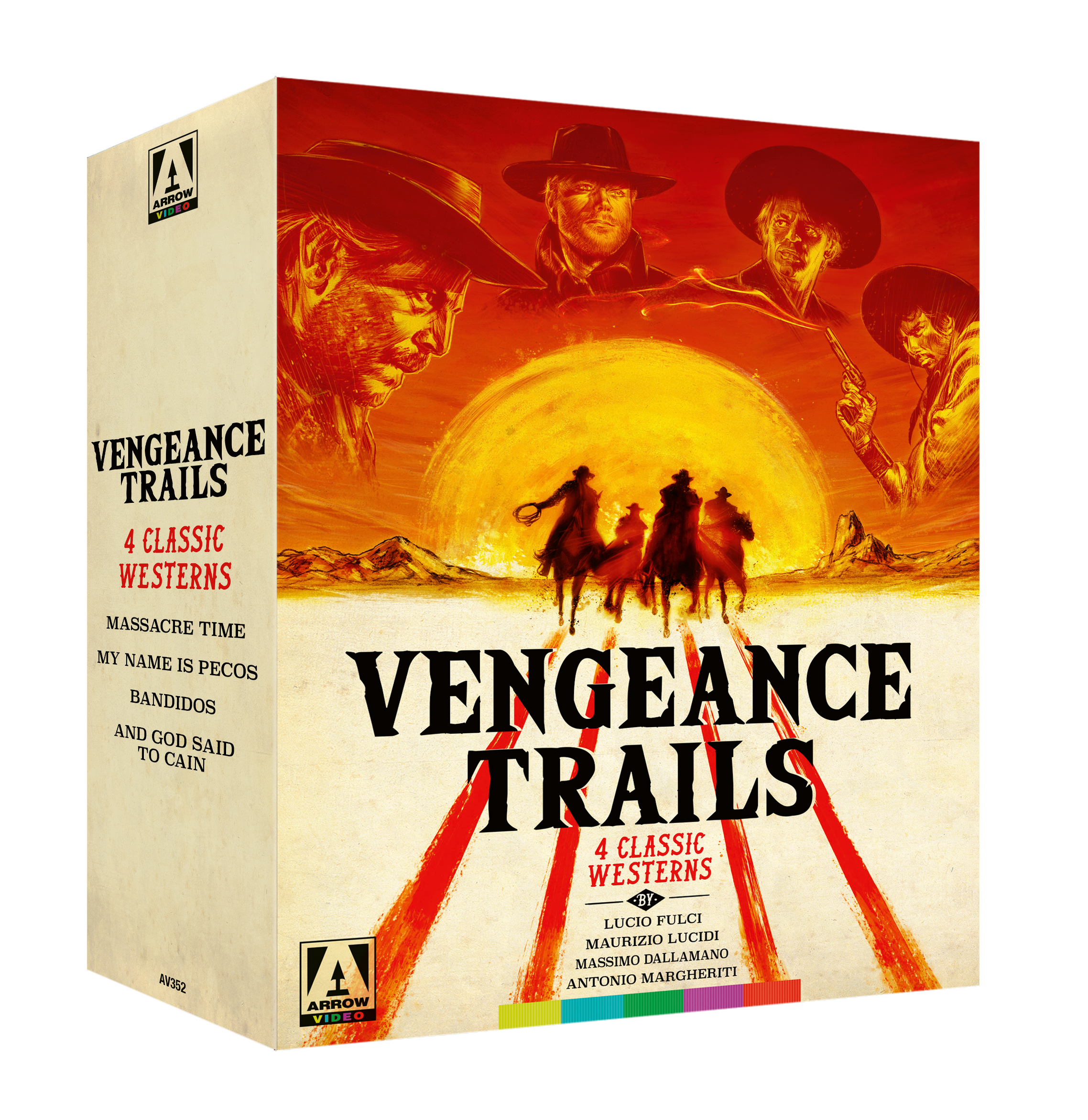 Vengeance Trails: Four Classic Westerns (Limited Edition) Blu-Ray Blu-Ray