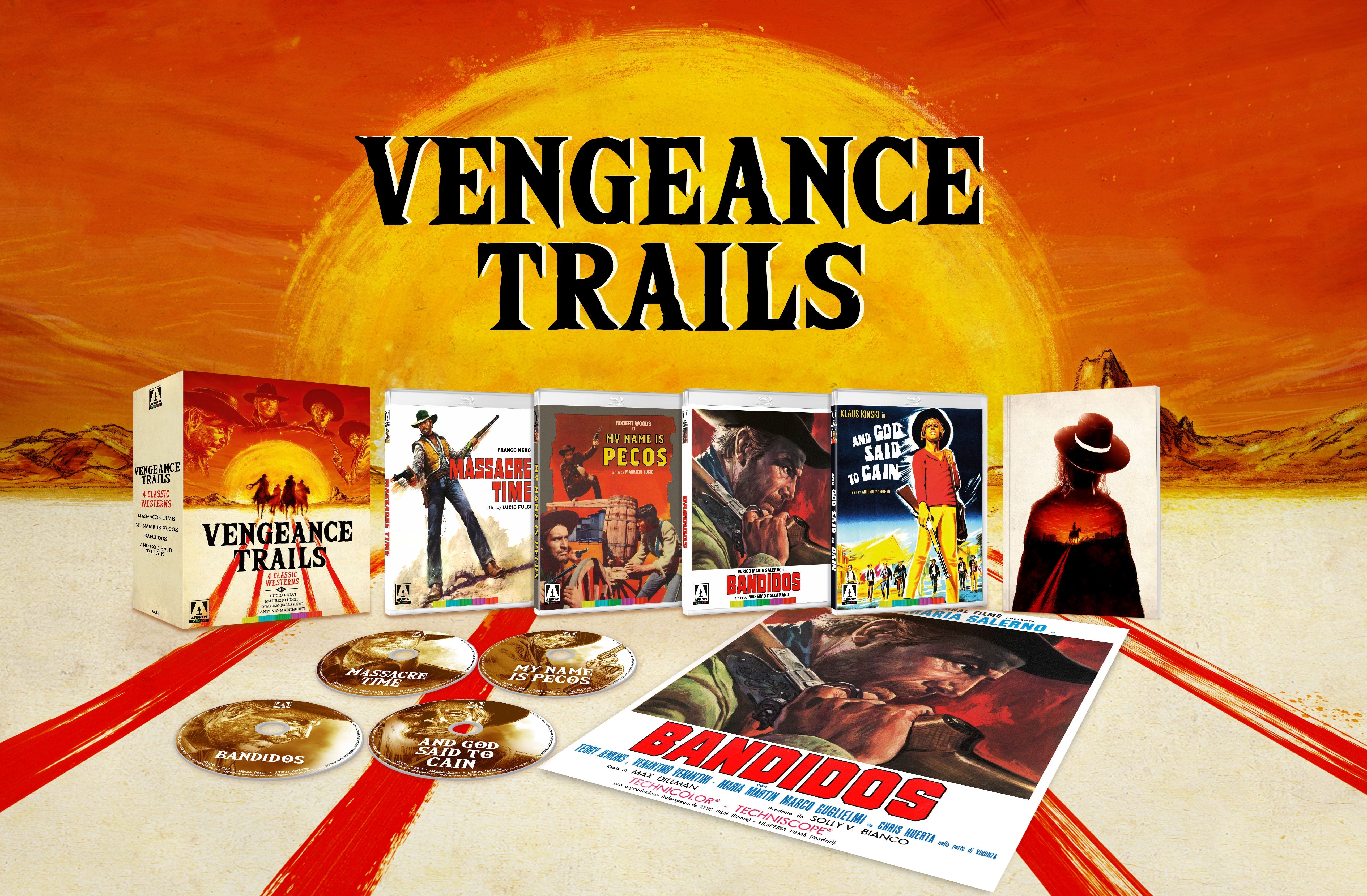 Vengeance Trails: Four Classic Westerns (Limited Edition) Blu-Ray Blu-Ray