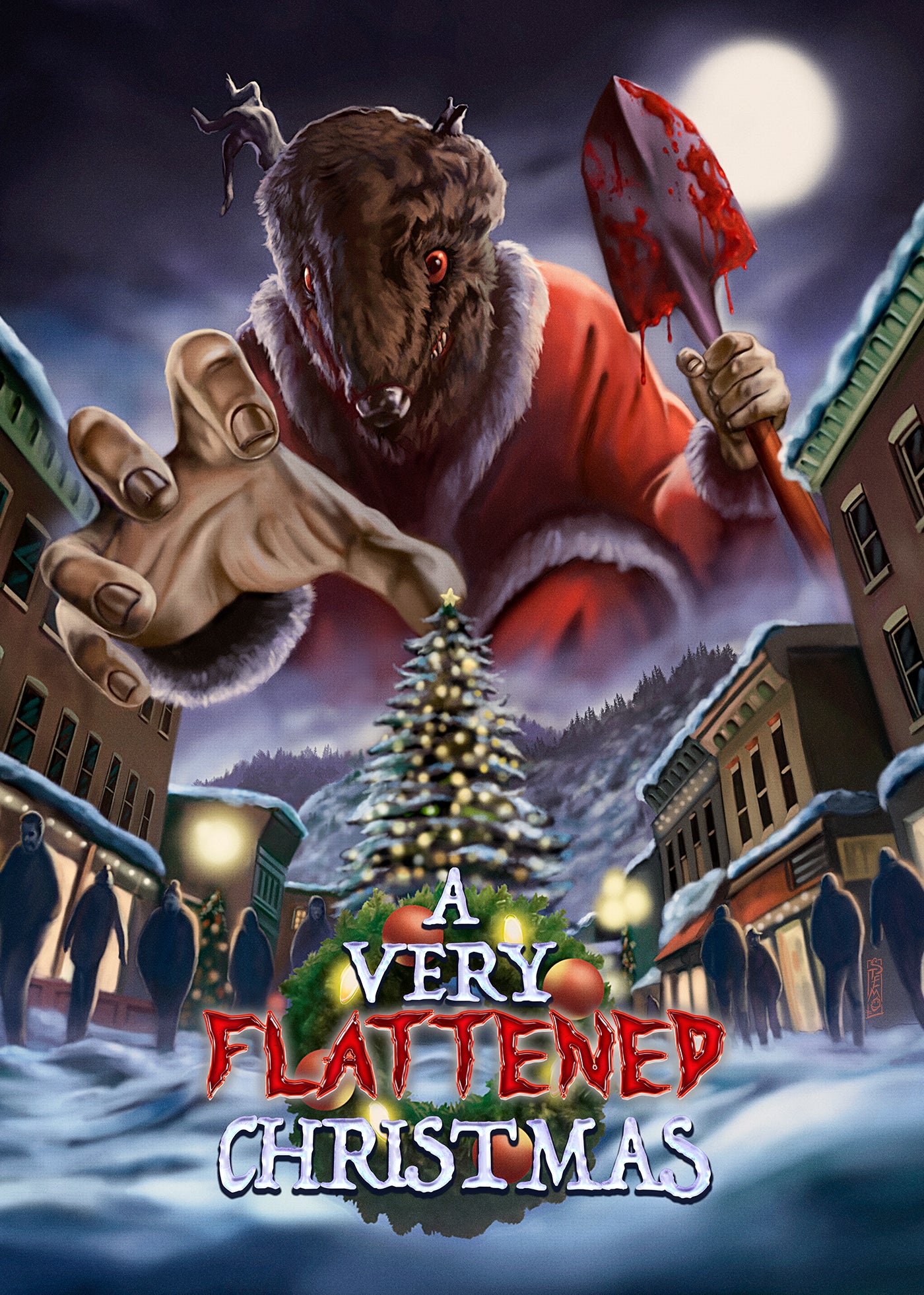 A VERY FLATTENED CHRISTMAS BLU-RAY [PRE-ORDER]
