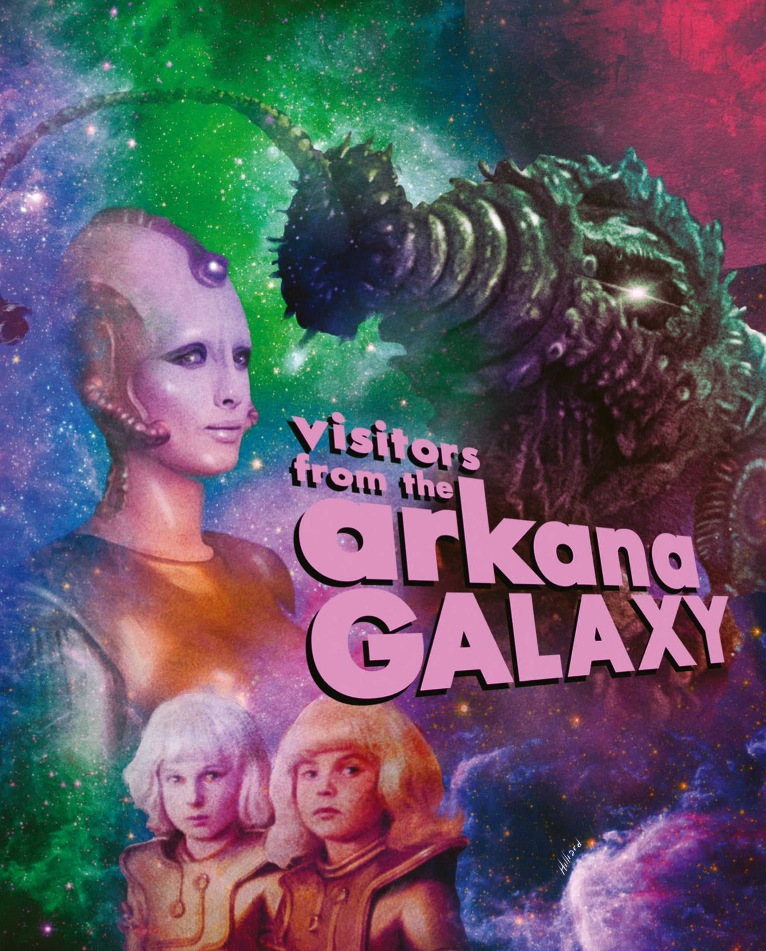 VISITORS FROM THE ARKANA GALAXY BLU-RAY [PRE-ORDER]