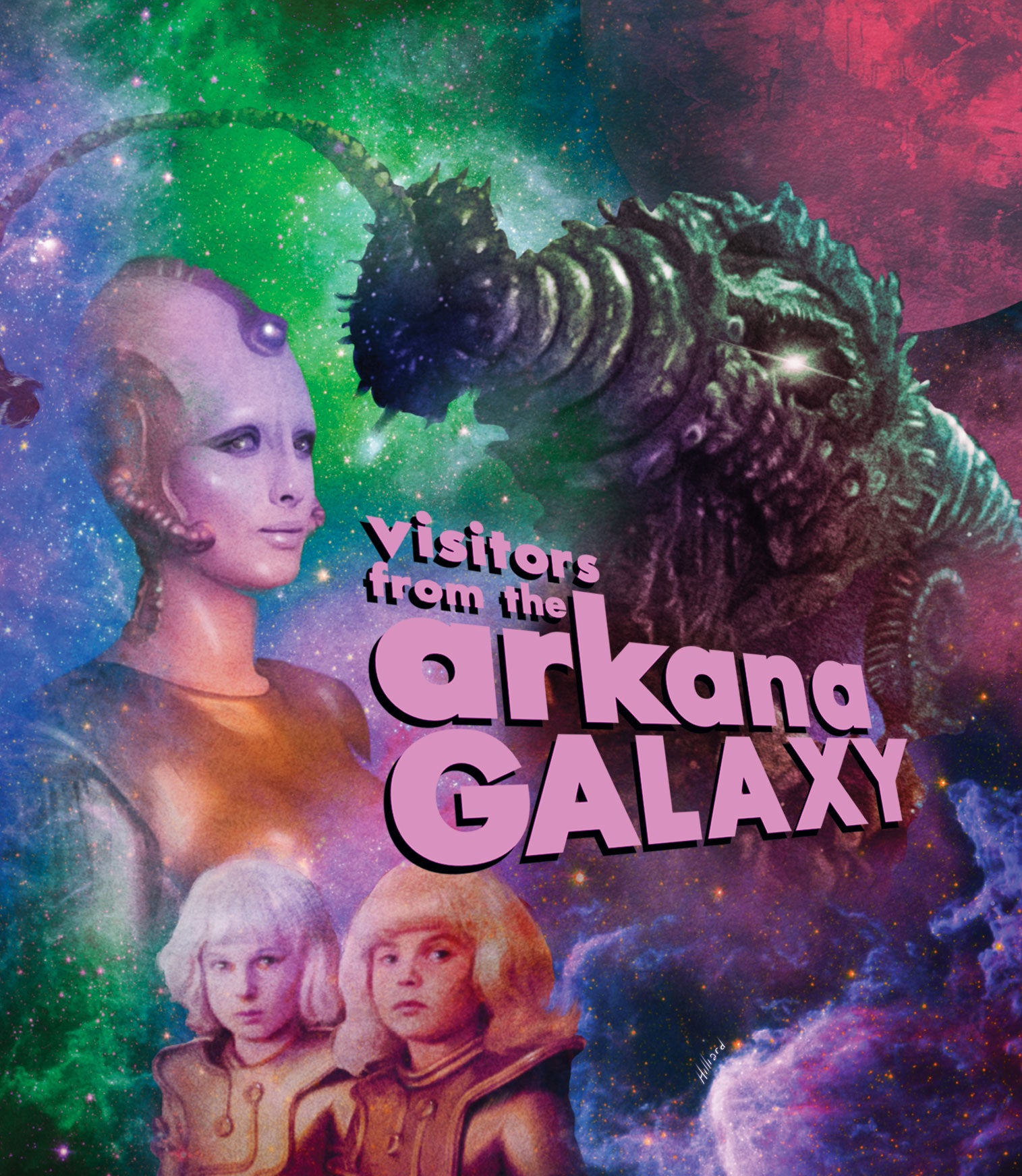 VISITORS FROM THE ARKANA GALAXY BLU-RAY