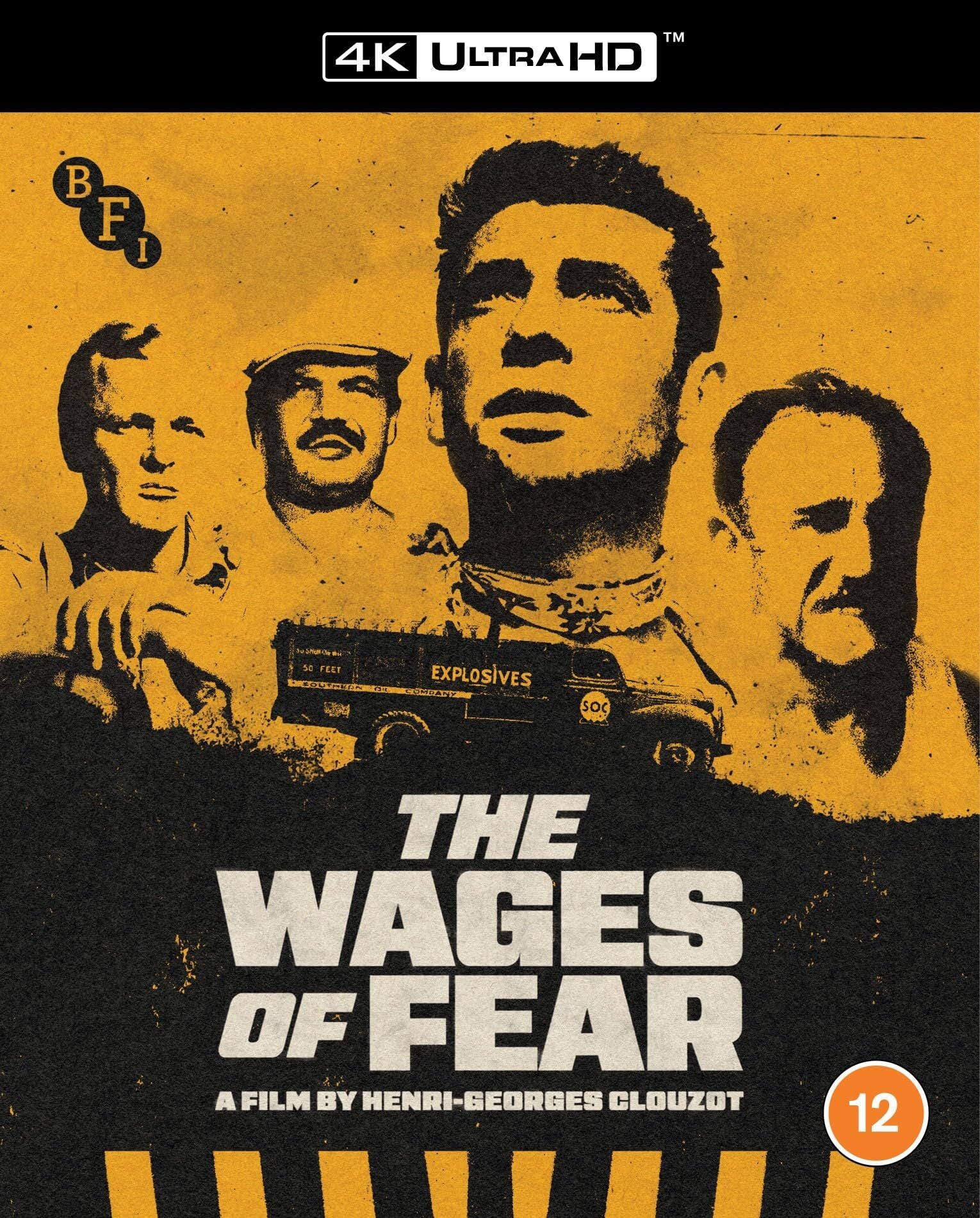 THE WAGES OF FEAR (REGION FREE IMPORT) 4K UHD
