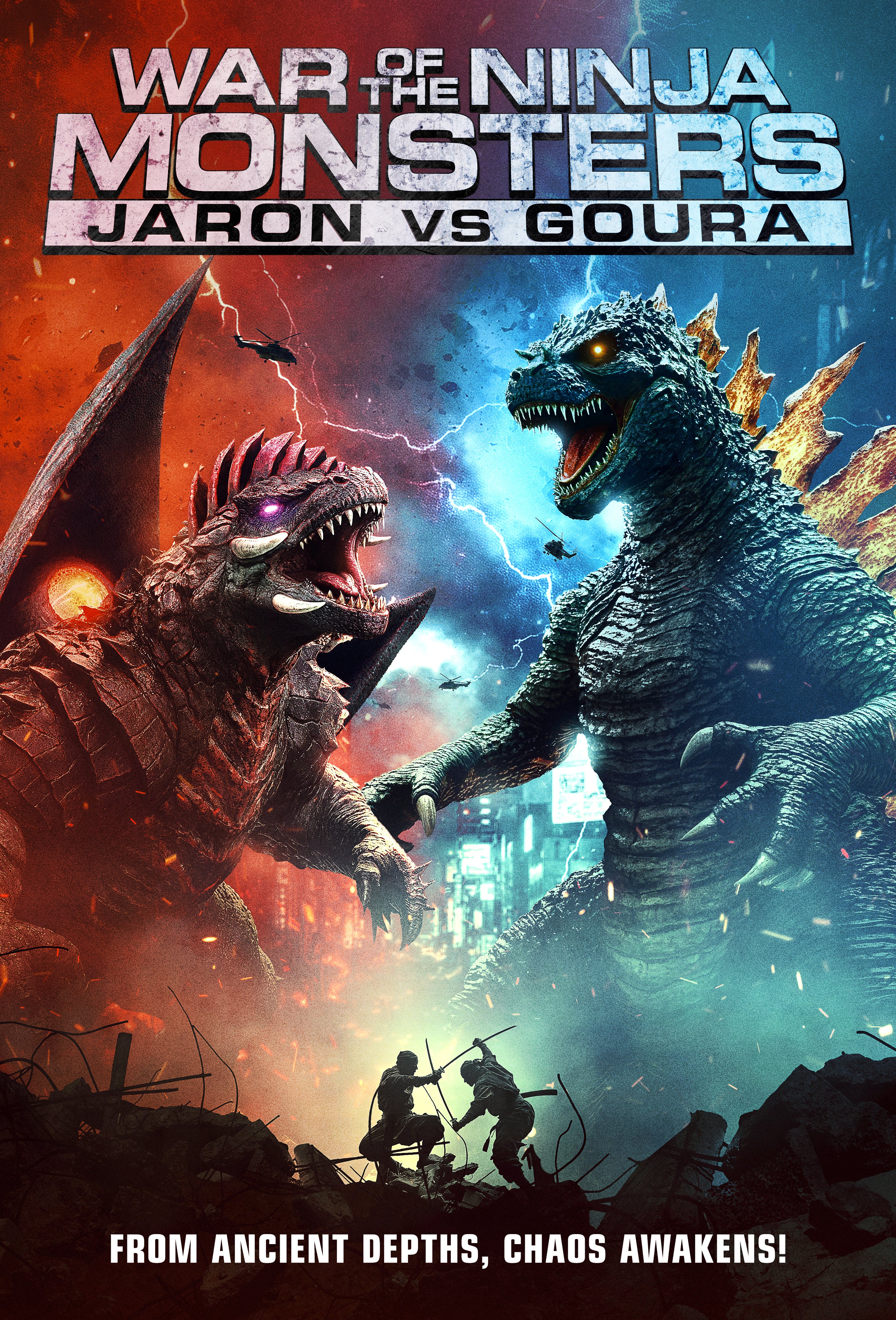 WAR OF THE NINJA MONSTERS: JARON VS GOURA DVD [PRE-ORDER]