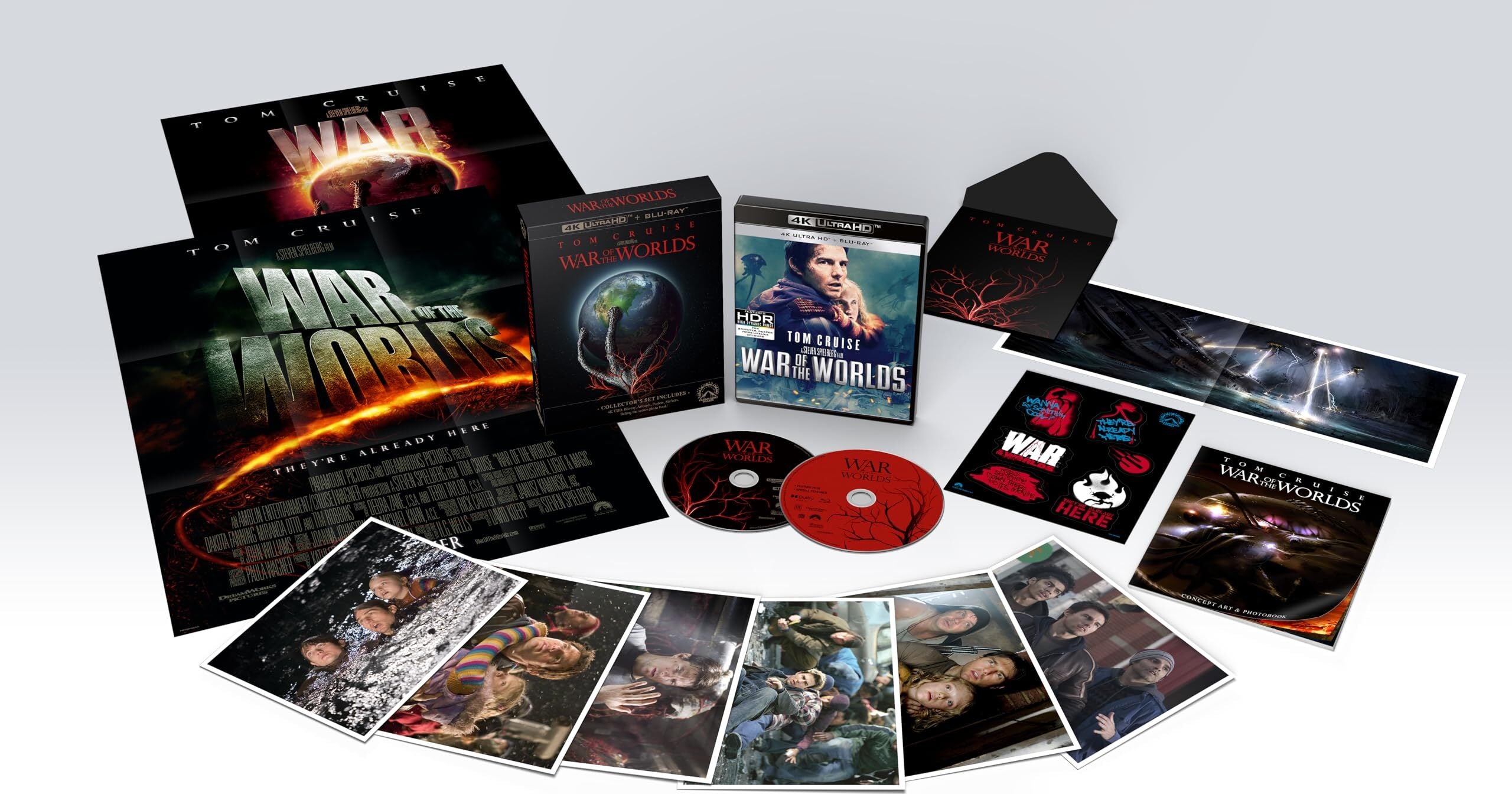 WAR OF THE WORLDS (REGION FREE/B IMPORT - LIMITED EDITION) 4K UHD/BLU-RAY