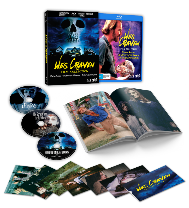 WES CRAVEN FILM COLLECTION (REGION FREE IMPORT - LIMITED EDITION) BLU-RAY [PRE-ORDER]