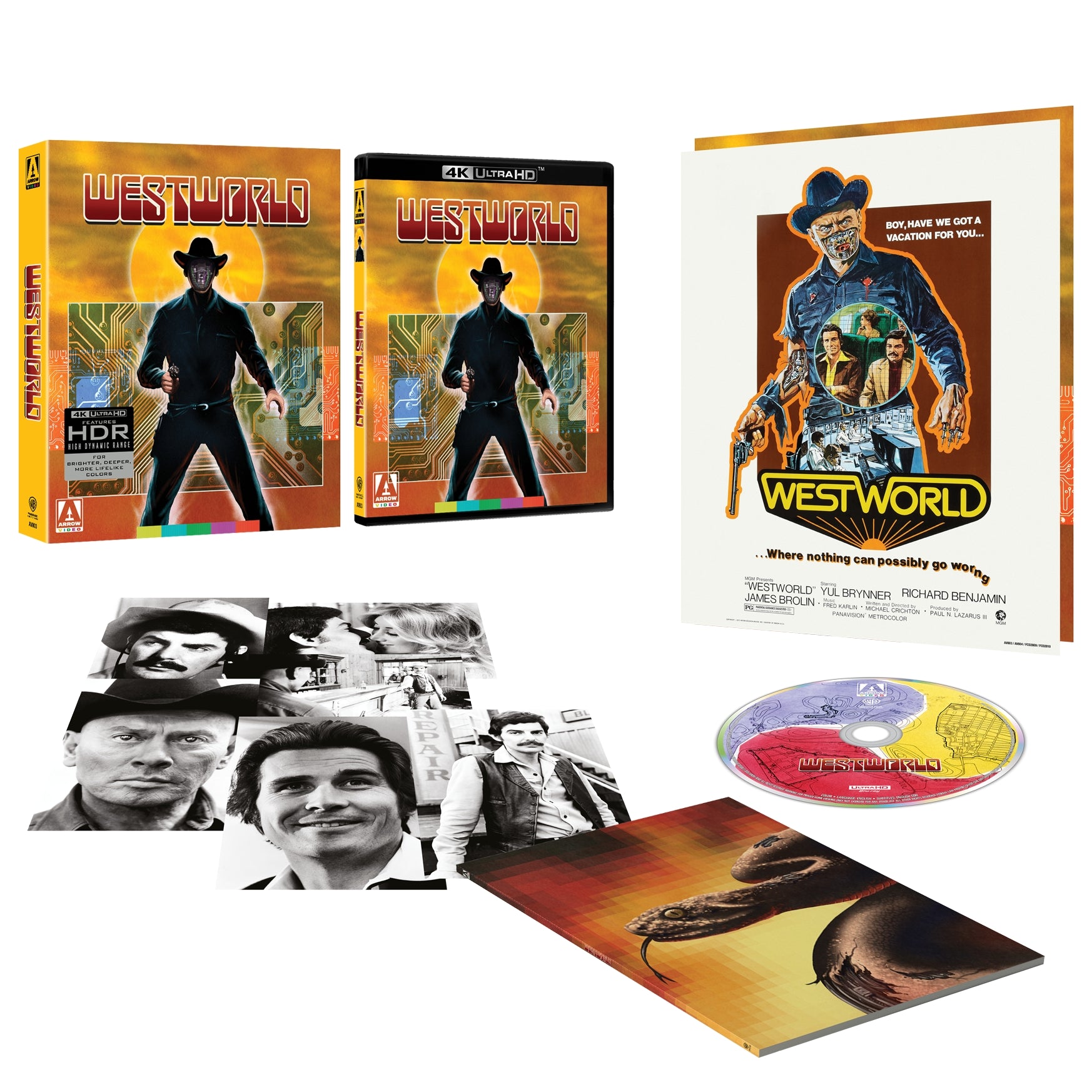WESTWORLD (LIMITED EDITION) 4K UHD [PRE-ORDER]