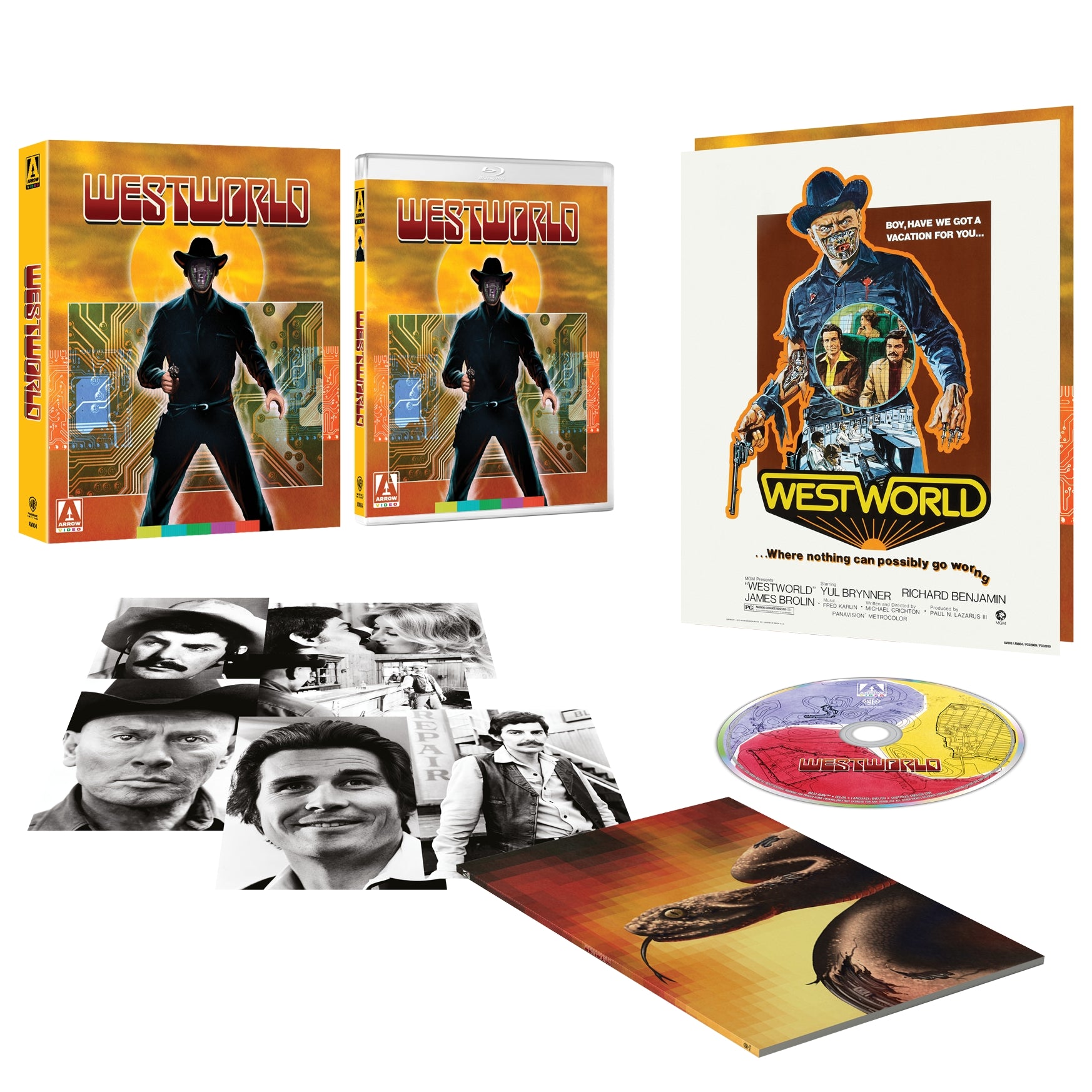 WESTWORLD (LIMITED EDITION) BLU-RAY [PRE-ORDER]