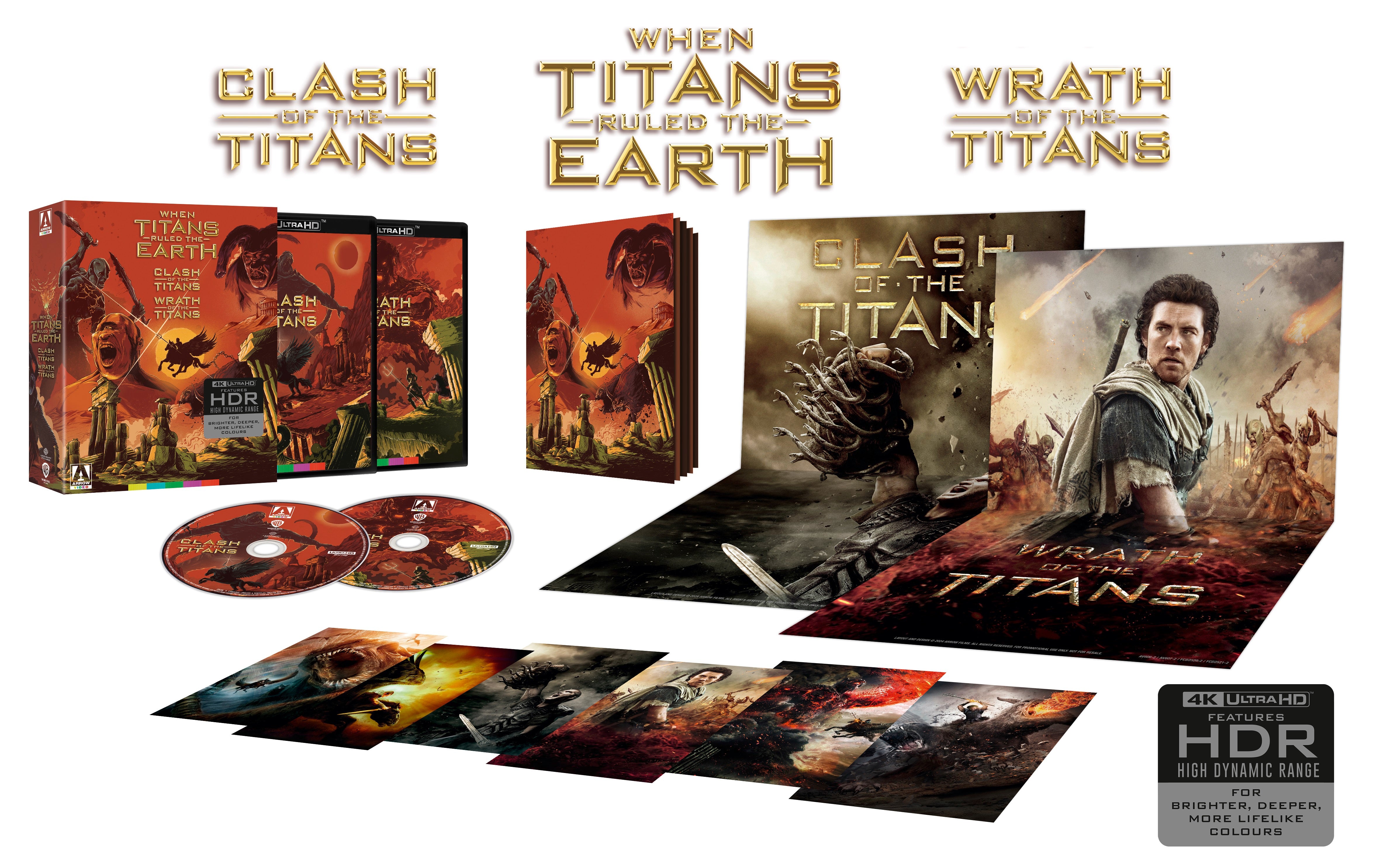 WHEN TITANS RULED THE EARTH (LIMITED EDITION) 4K UHD