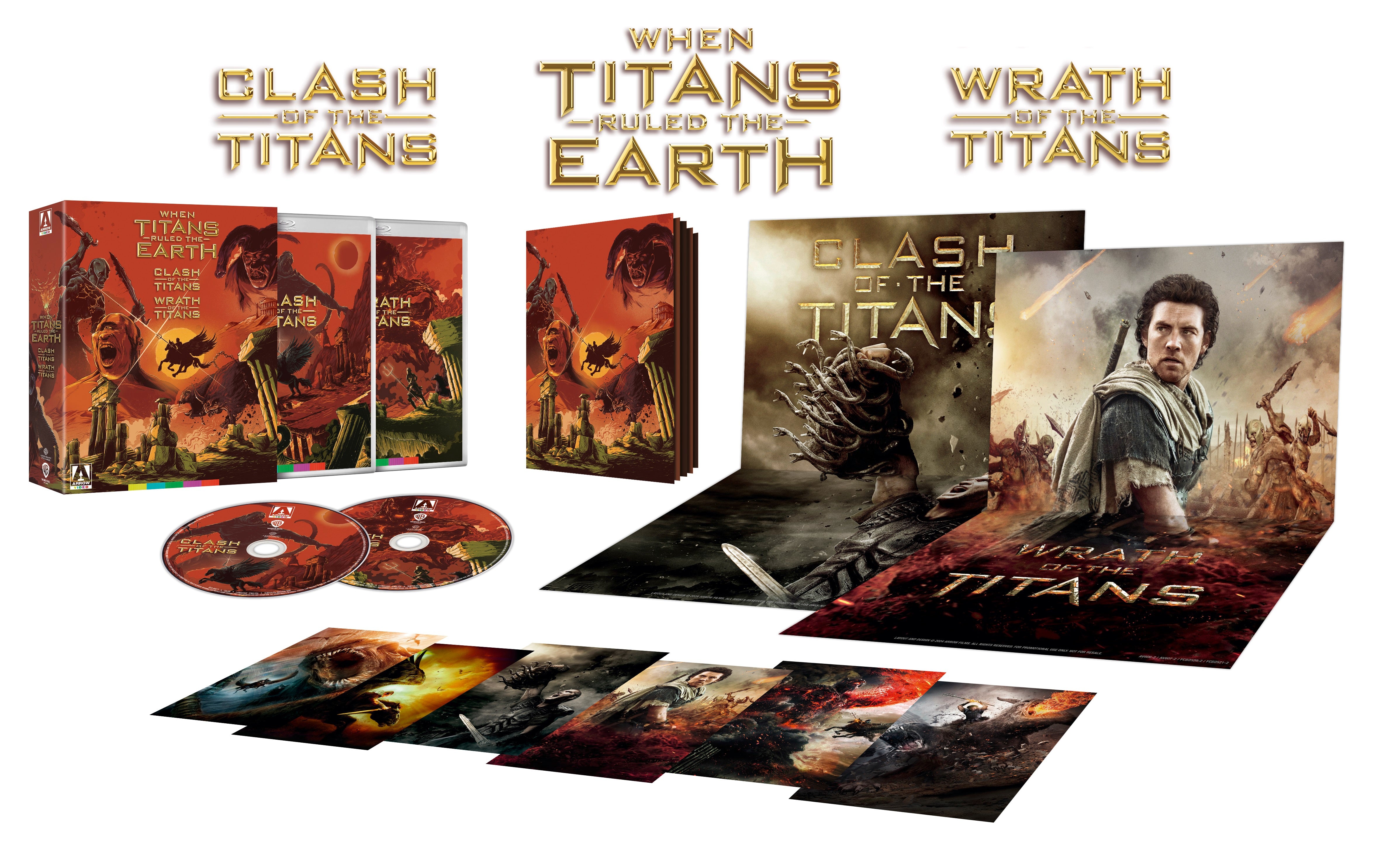 WHEN TITANS RULED THE EARTH (LIMITED EDITION) BLU-RAY