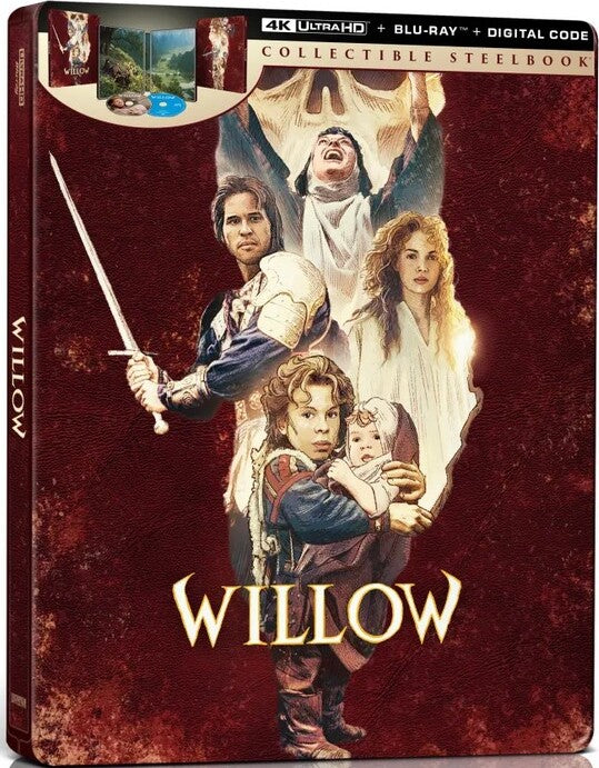 WILLOW (LIMITED EDITION) 4K UHD/BLU-RAY STEELBOOK [PRE-ORDER]