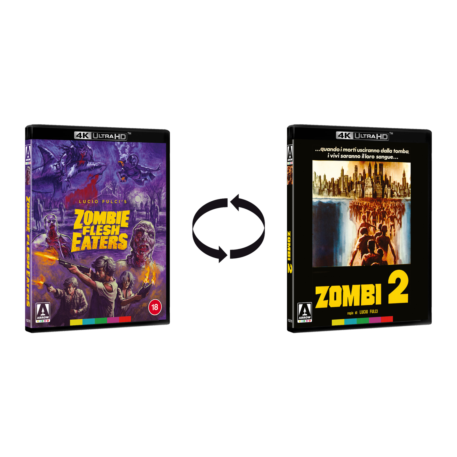 ZOMBIE FLESH EATERS (REGION FREE IMPORT) 4K UHD [PRE-ORDER]