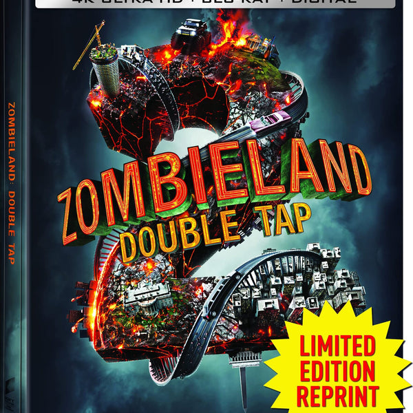 Zombieland 1 and shops 2 Steelbooks (4K/Blu-ray-No Digital) Discs Unused-Free Box S&H