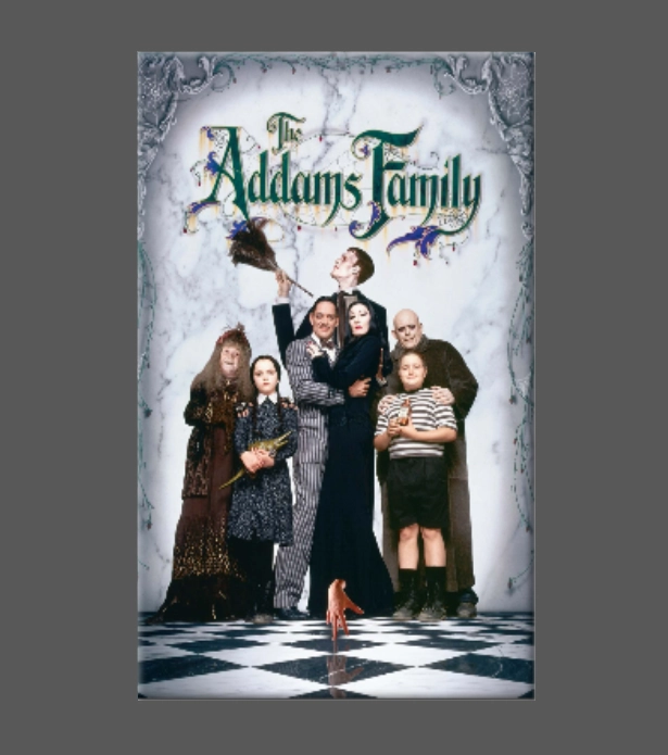 THE ADDAMS FAMILY MAGNET