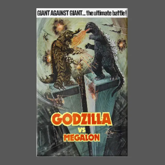 GODZILLA VS MEGALON MAGNET