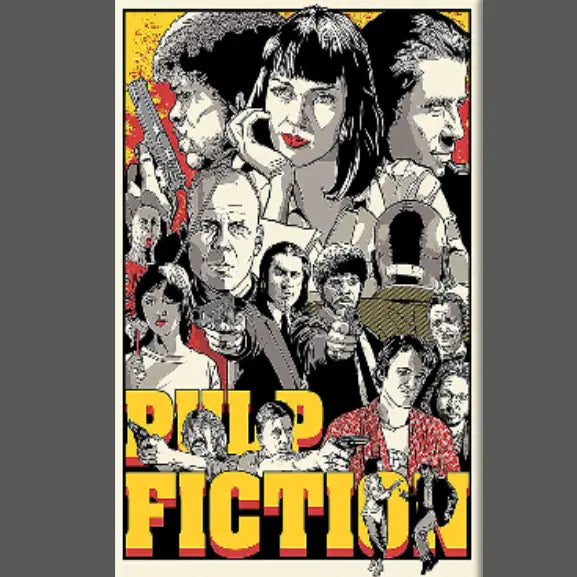 PULP FICTION MAGNET