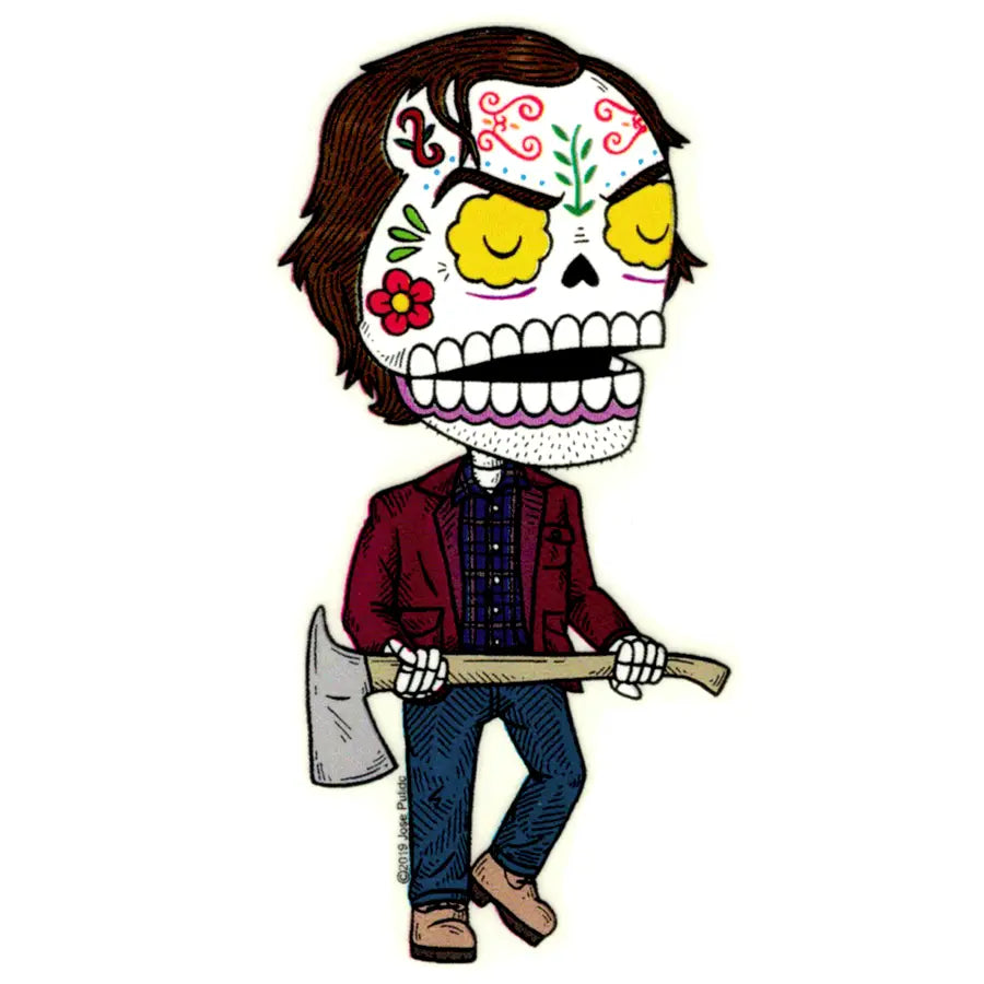 DAY OF THE DEAD SHINING JACK STICKER