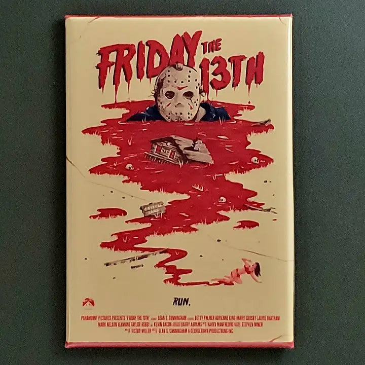 FRIDAY THE 13TH MAGNET