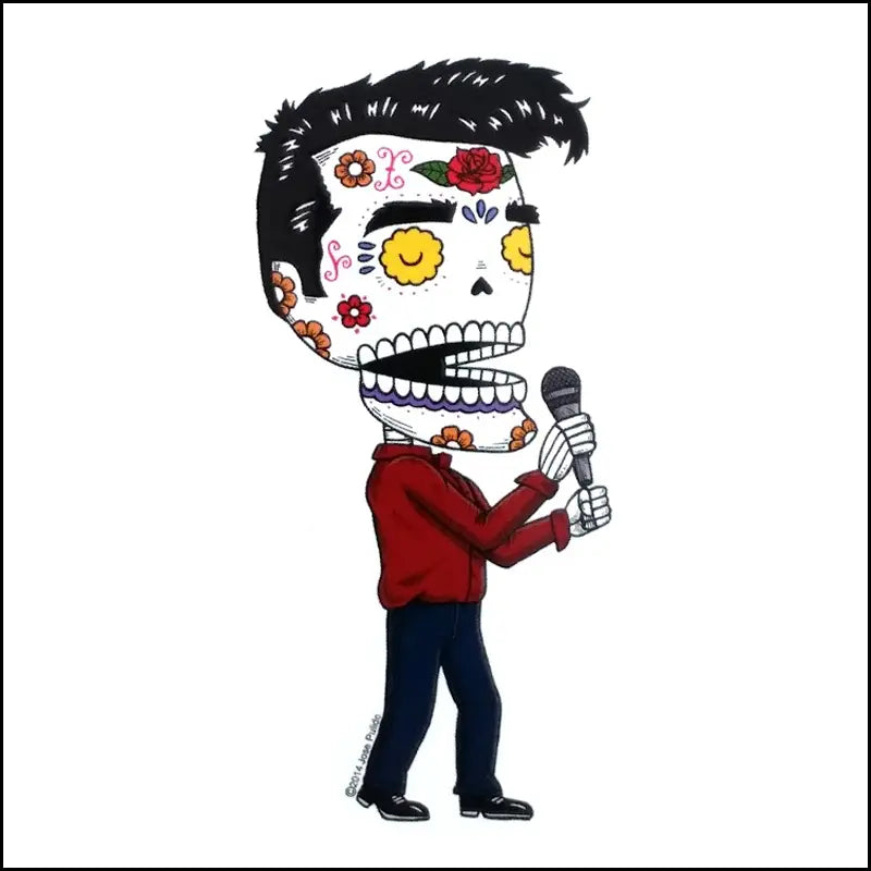 DAY OF THE DEAD MORRISSEY STICKER